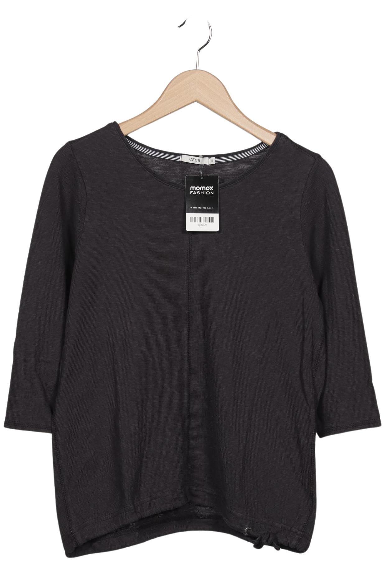 

Cecil Damen Langarmshirt, grau, Gr. 36