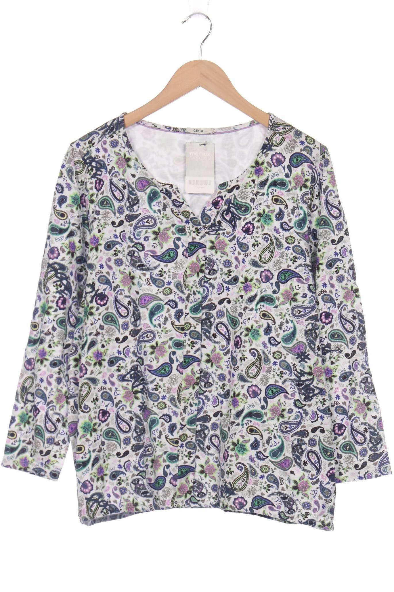 

Cecil Damen Langarmshirt, mehrfarbig, Gr. 52