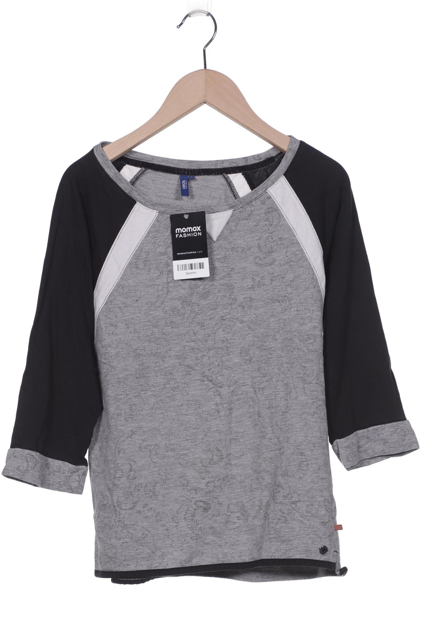 

CECIL Damen Langarmshirt, grau