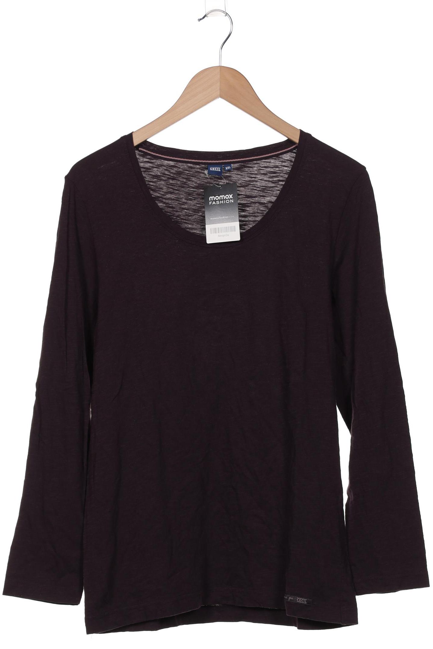 

Cecil Damen Langarmshirt, flieder, Gr. 46