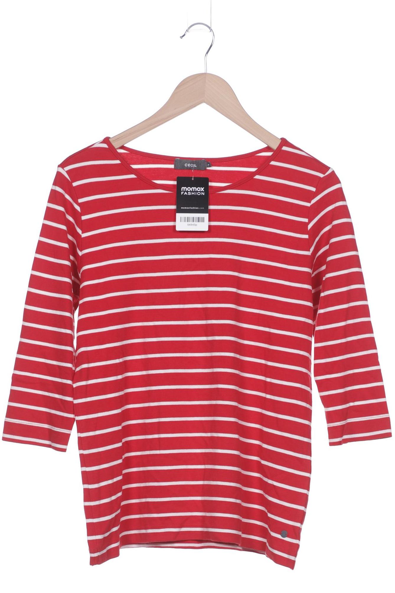

Cecil Damen Langarmshirt, rot, Gr. 42