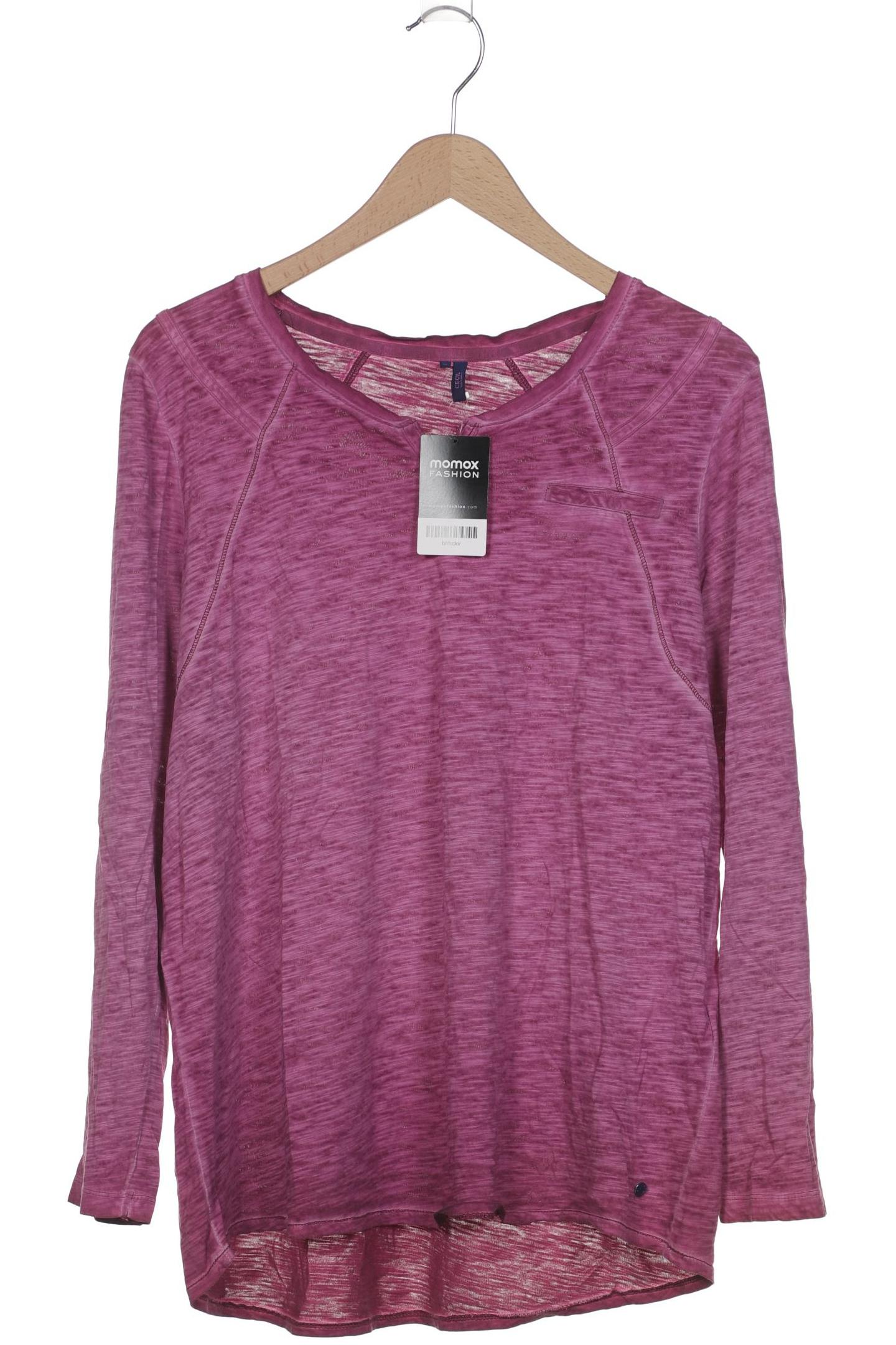 

Cecil Damen Langarmshirt, bordeaux, Gr. 44