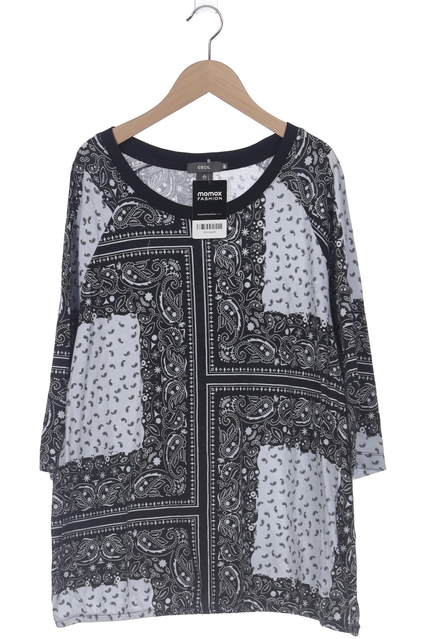 

Cecil Damen Langarmshirt, schwarz, Gr. 46