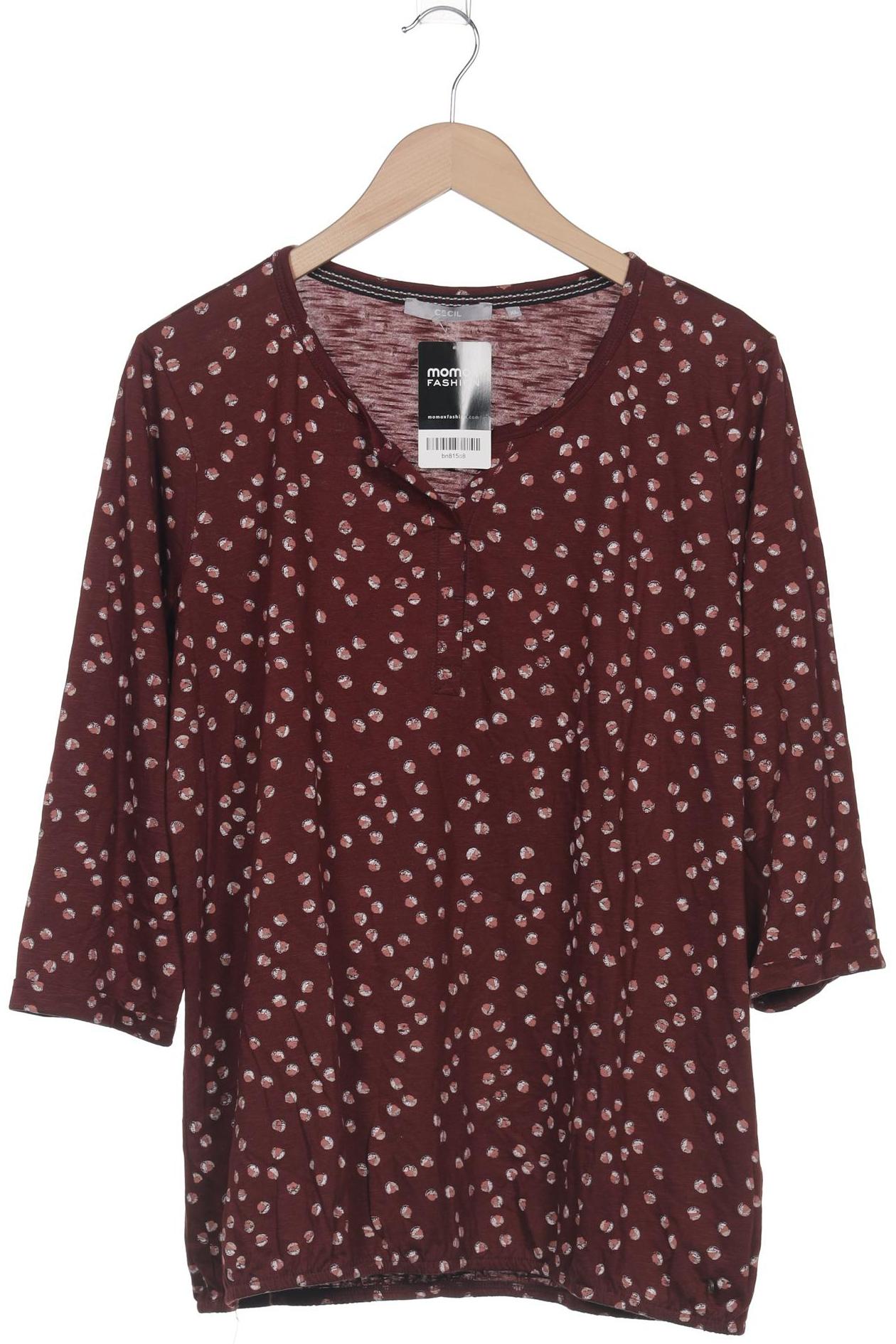 

CECIL Damen Langarmshirt, bordeaux