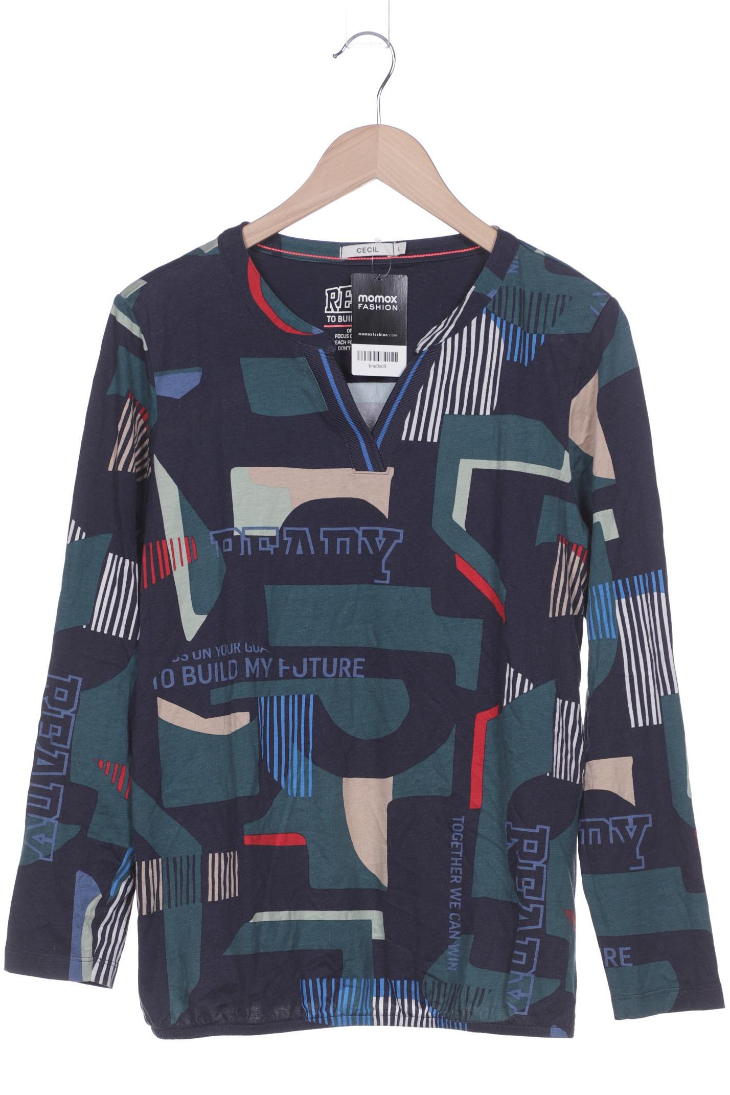 

CECIL Damen Langarmshirt, marineblau