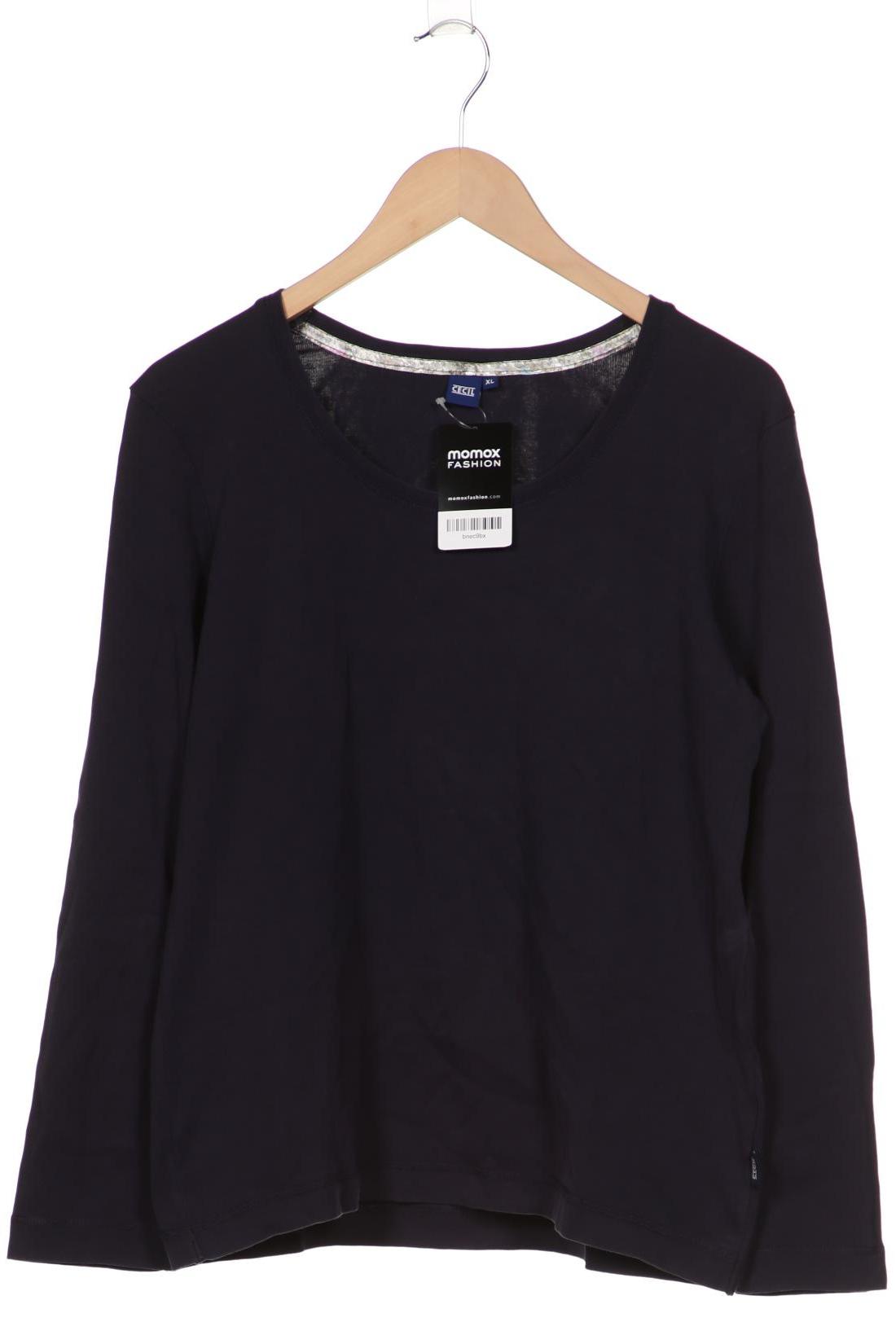 

CECIL Damen Langarmshirt, marineblau