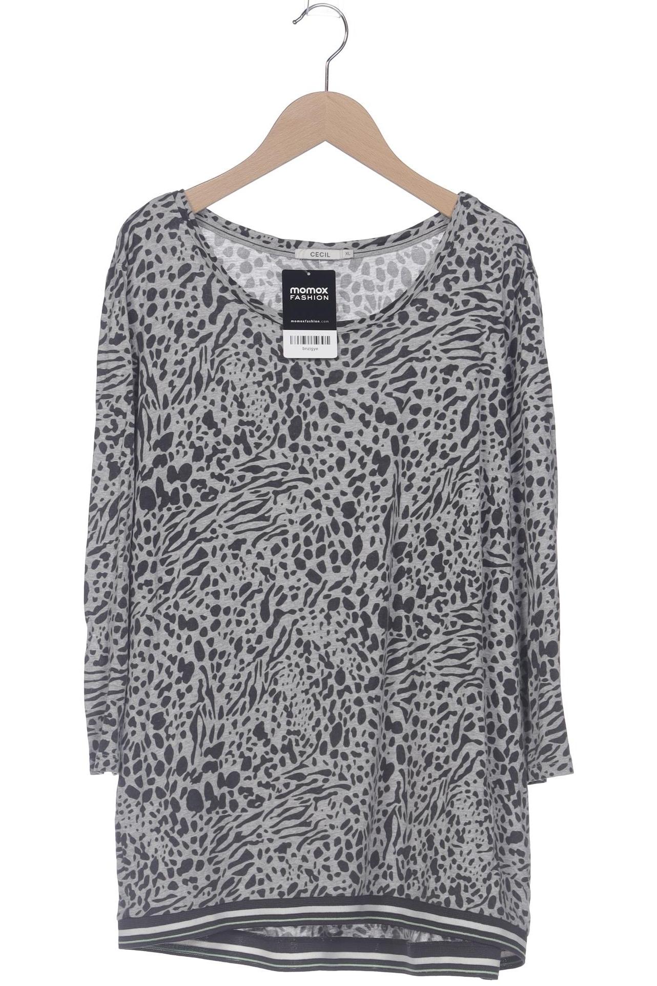 

Cecil Damen Langarmshirt, grau, Gr. 44