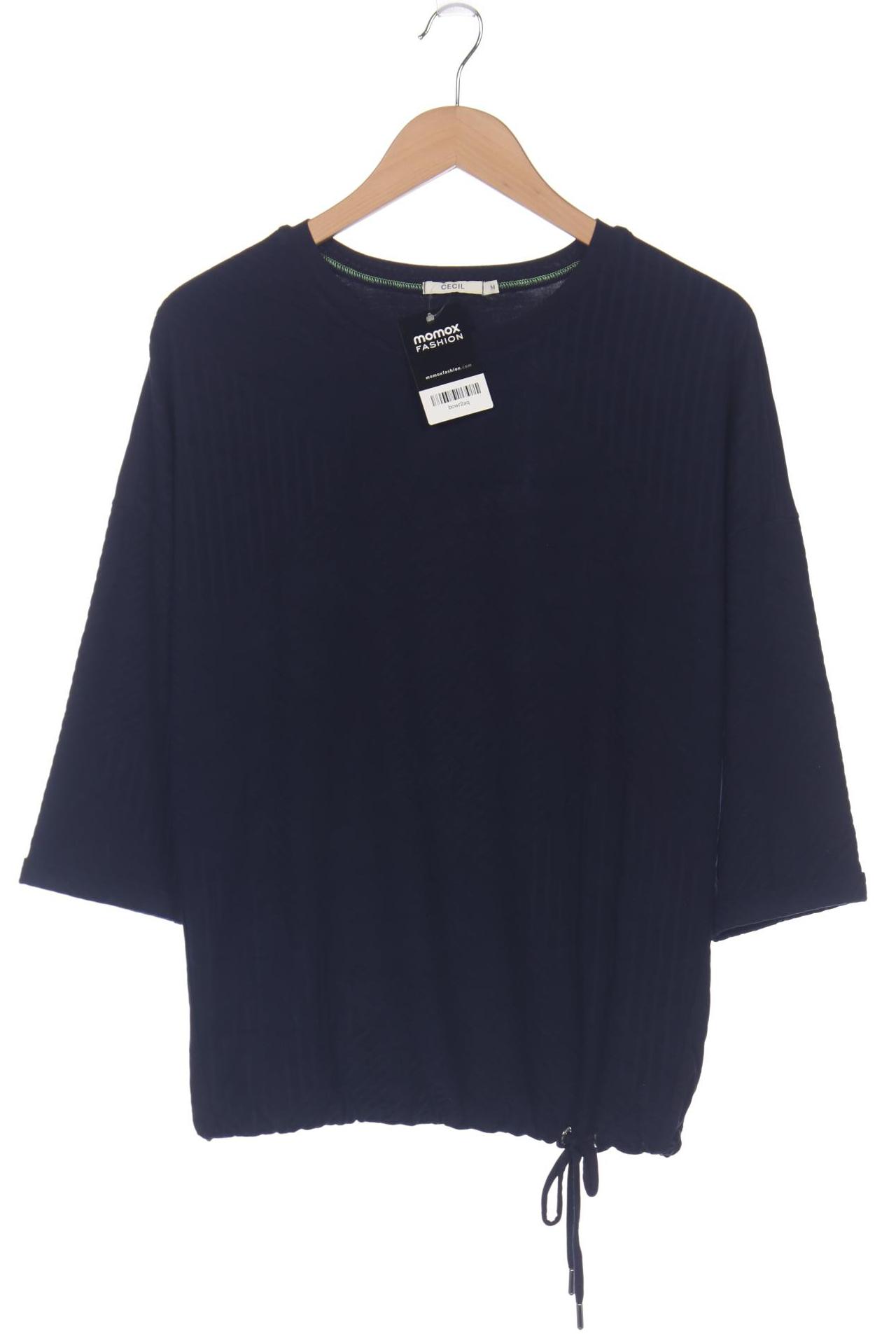 

Cecil Damen Langarmshirt, marineblau, Gr. 38