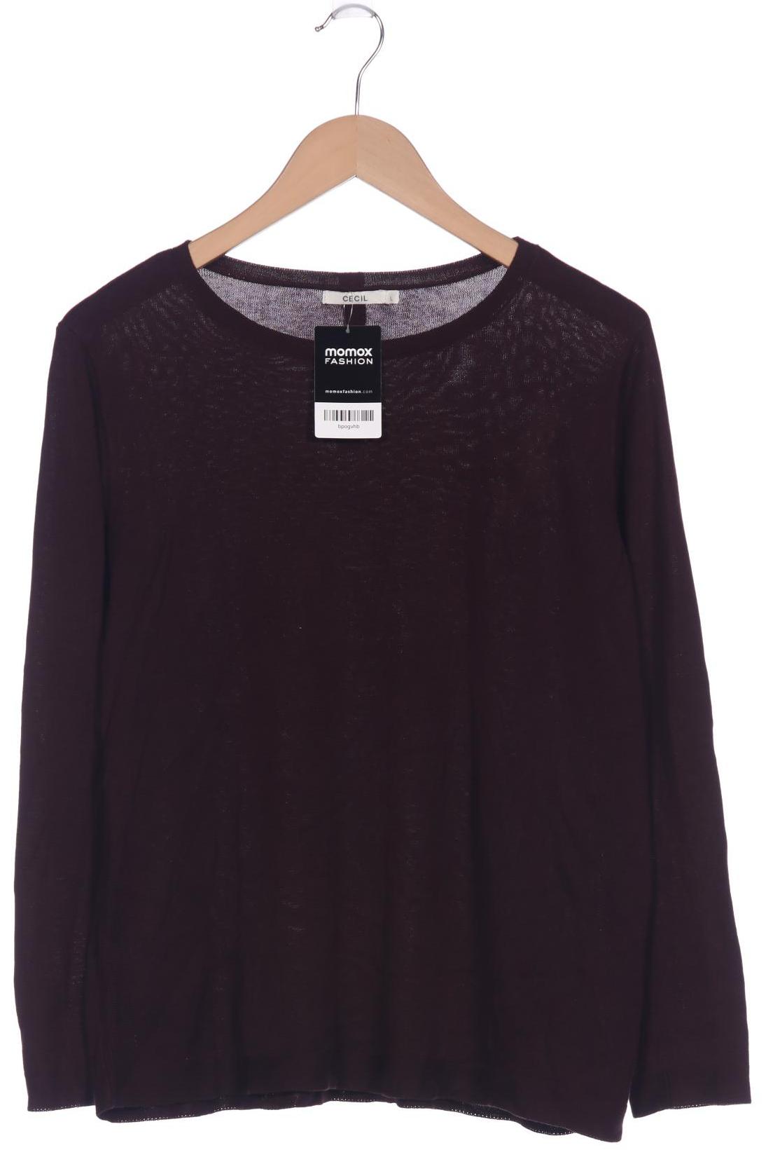 

Cecil Damen Langarmshirt, braun, Gr. 42