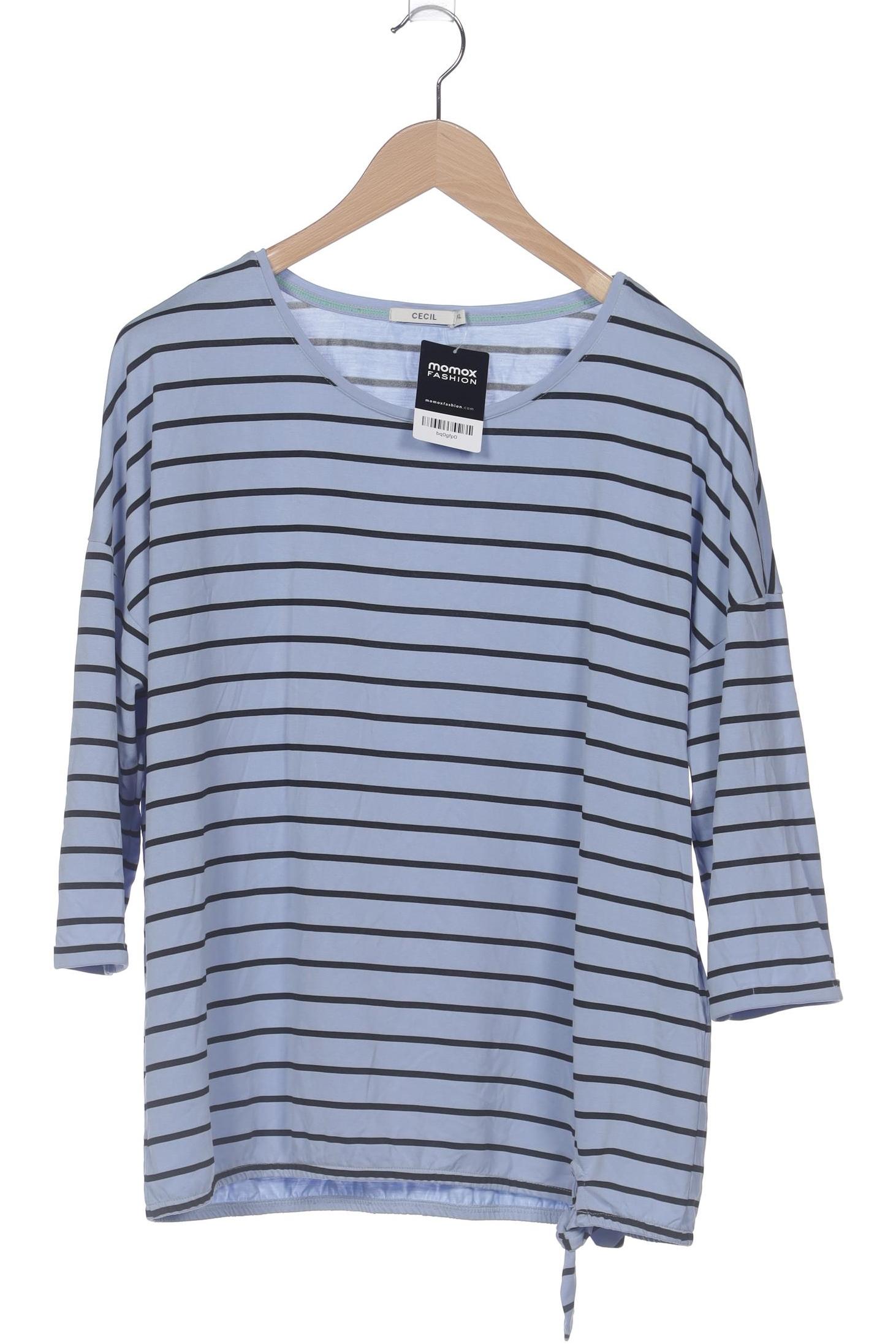 

Cecil Damen Langarmshirt, hellblau, Gr. 44