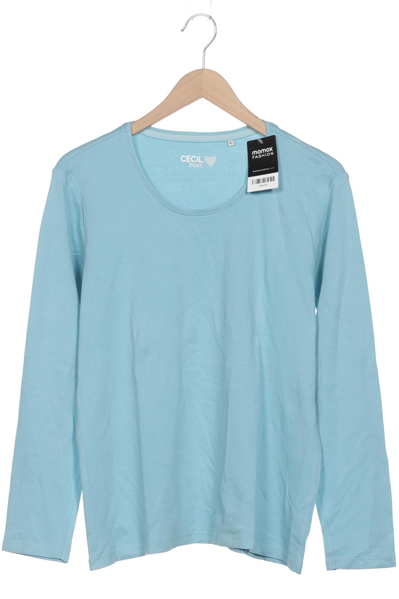 

CECIL Damen Langarmshirt, hellblau
