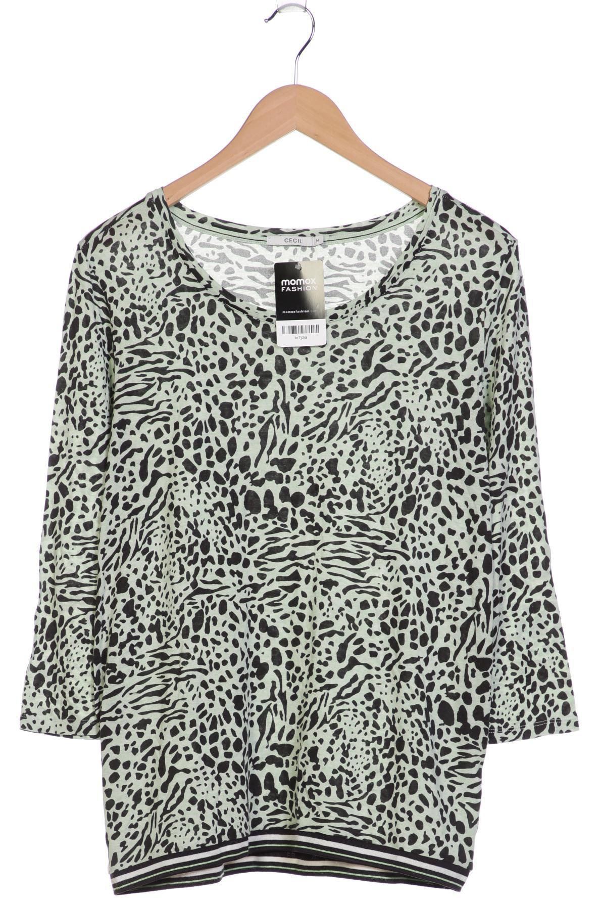 

Cecil Damen Langarmshirt, hellgrün, Gr. 38