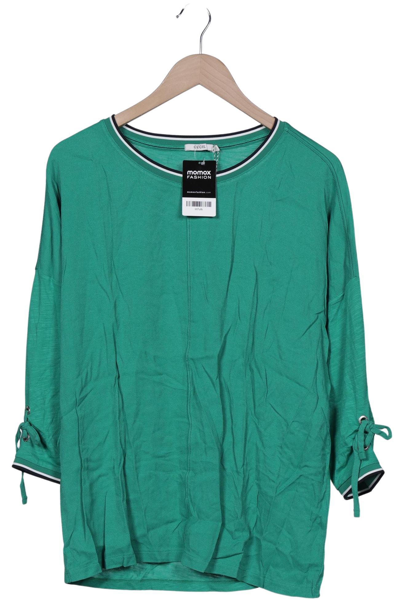 

Cecil Damen Langarmshirt, grün, Gr. 42