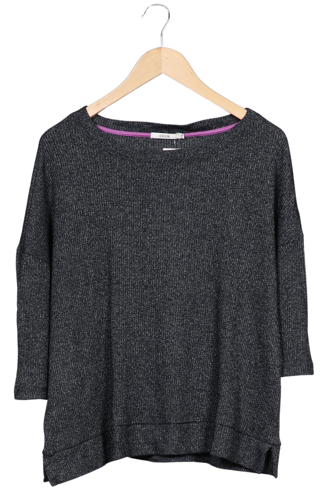 

Cecil Damen Langarmshirt, grau, Gr. 38