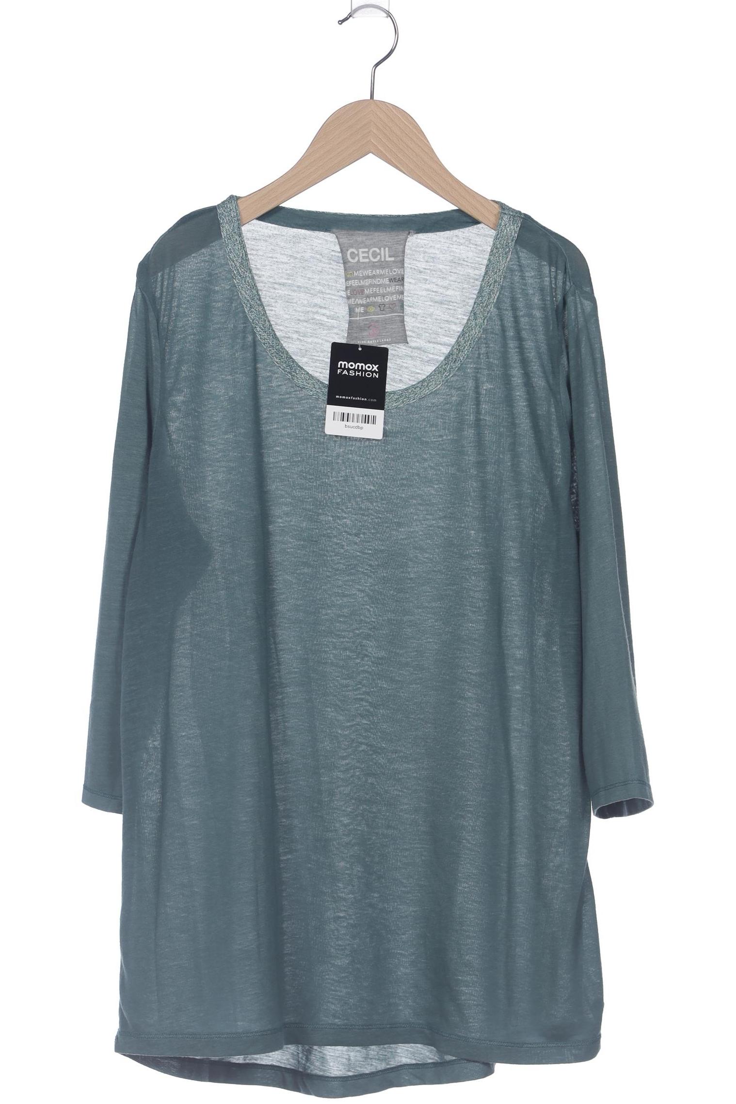 

Cecil Damen Langarmshirt, grün, Gr. 44