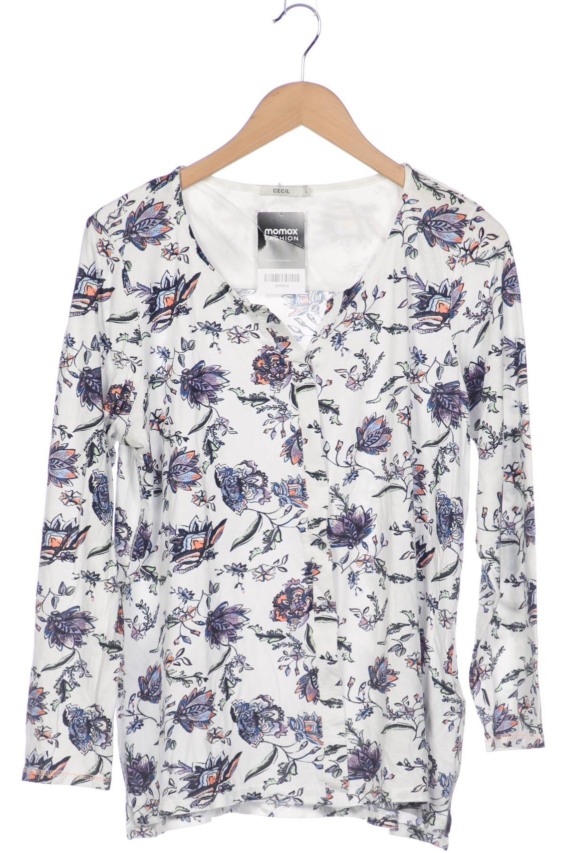 

CECIL Damen Langarmshirt, weiß