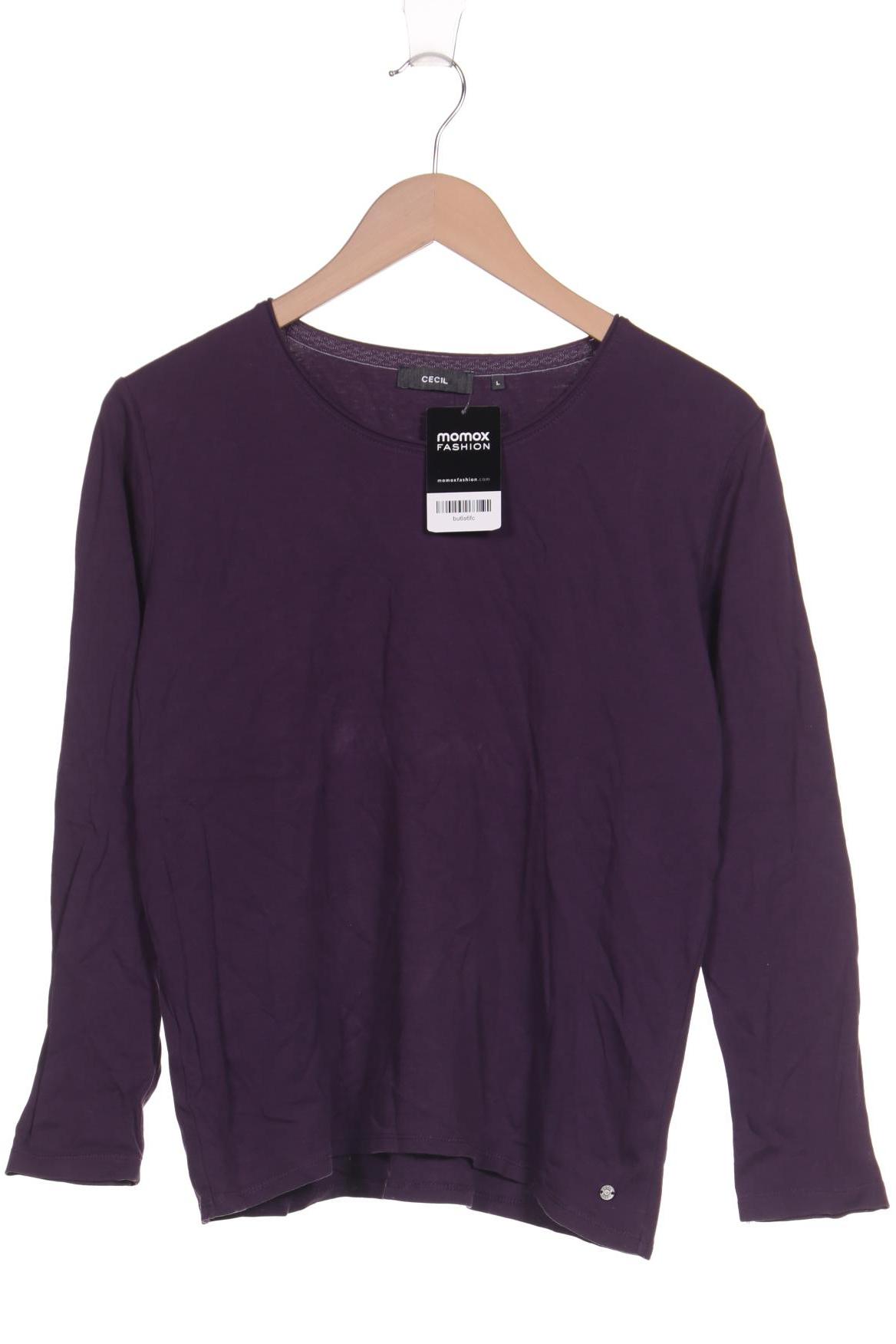

Cecil Damen Langarmshirt, flieder, Gr. 42