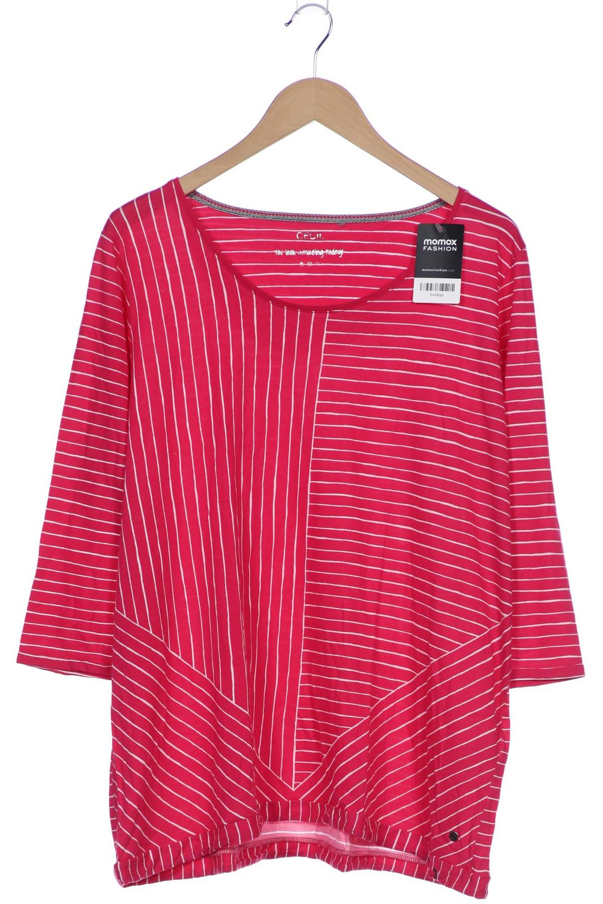 

Cecil Damen Langarmshirt, pink, Gr. 48