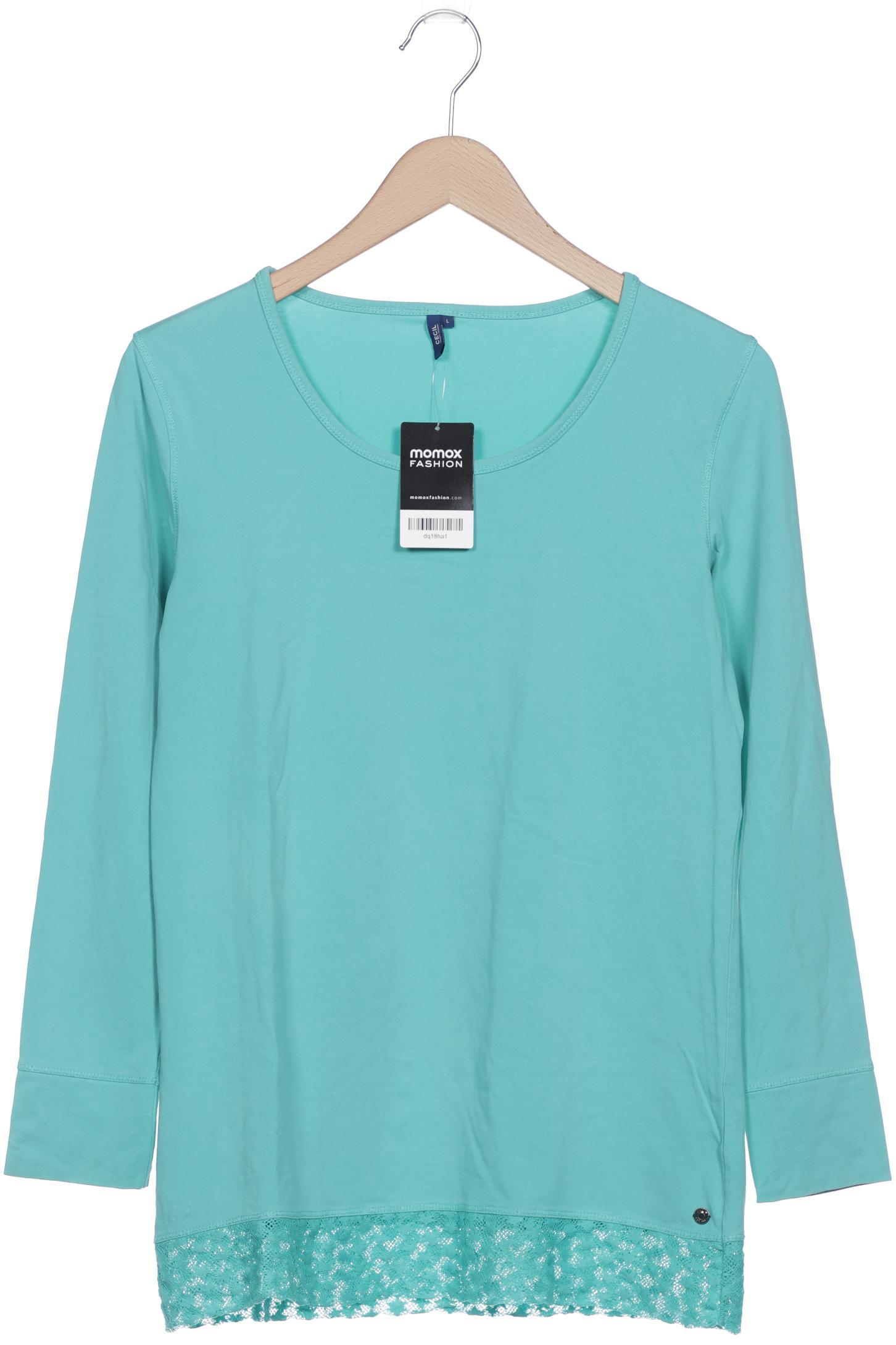 

CECIL Damen Langarmshirt, türkis