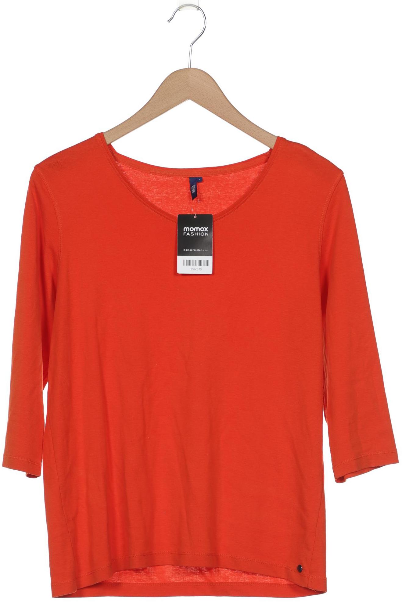 

Cecil Damen Langarmshirt, orange, Gr. 42