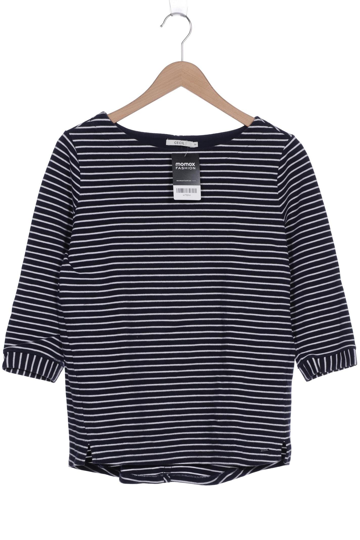 

Cecil Damen Langarmshirt, marineblau, Gr. 38