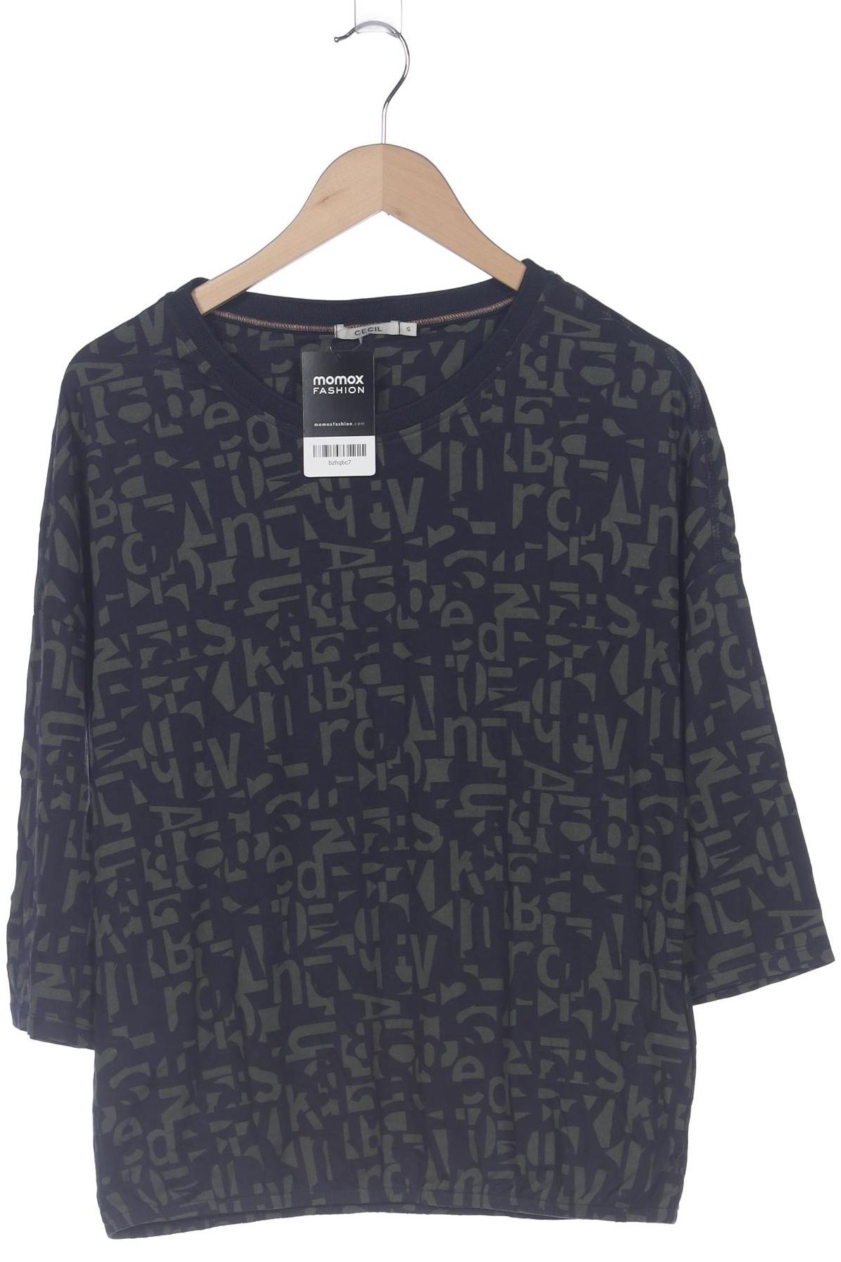 

Cecil Damen Langarmshirt, marineblau, Gr. 36