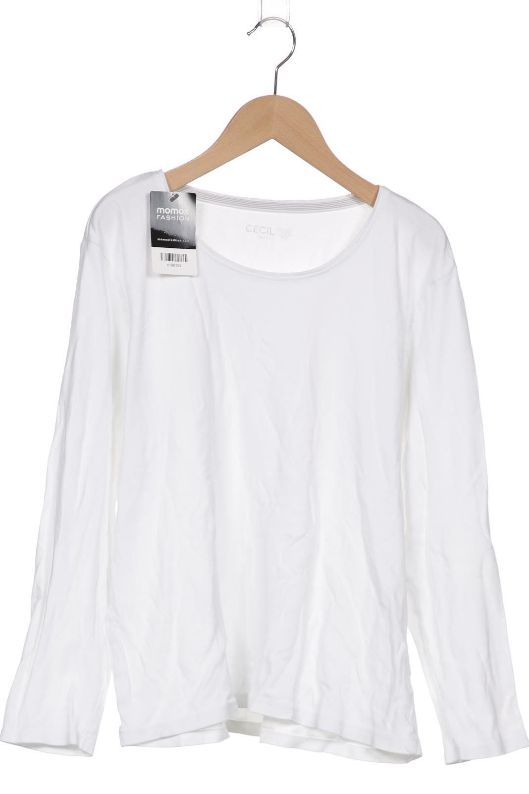 

CECIL Damen Langarmshirt, weiß