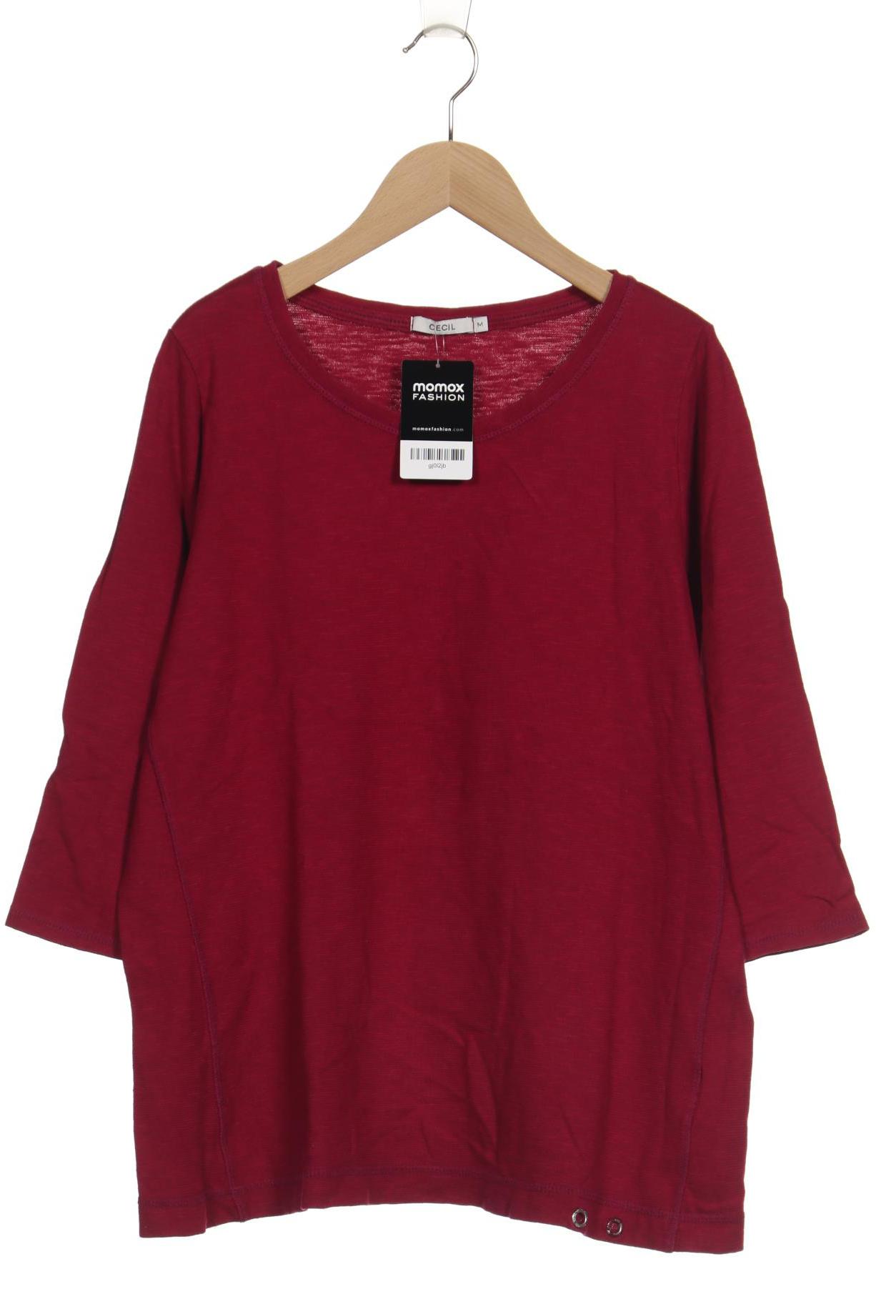 

Cecil Damen Langarmshirt, bordeaux, Gr. 38