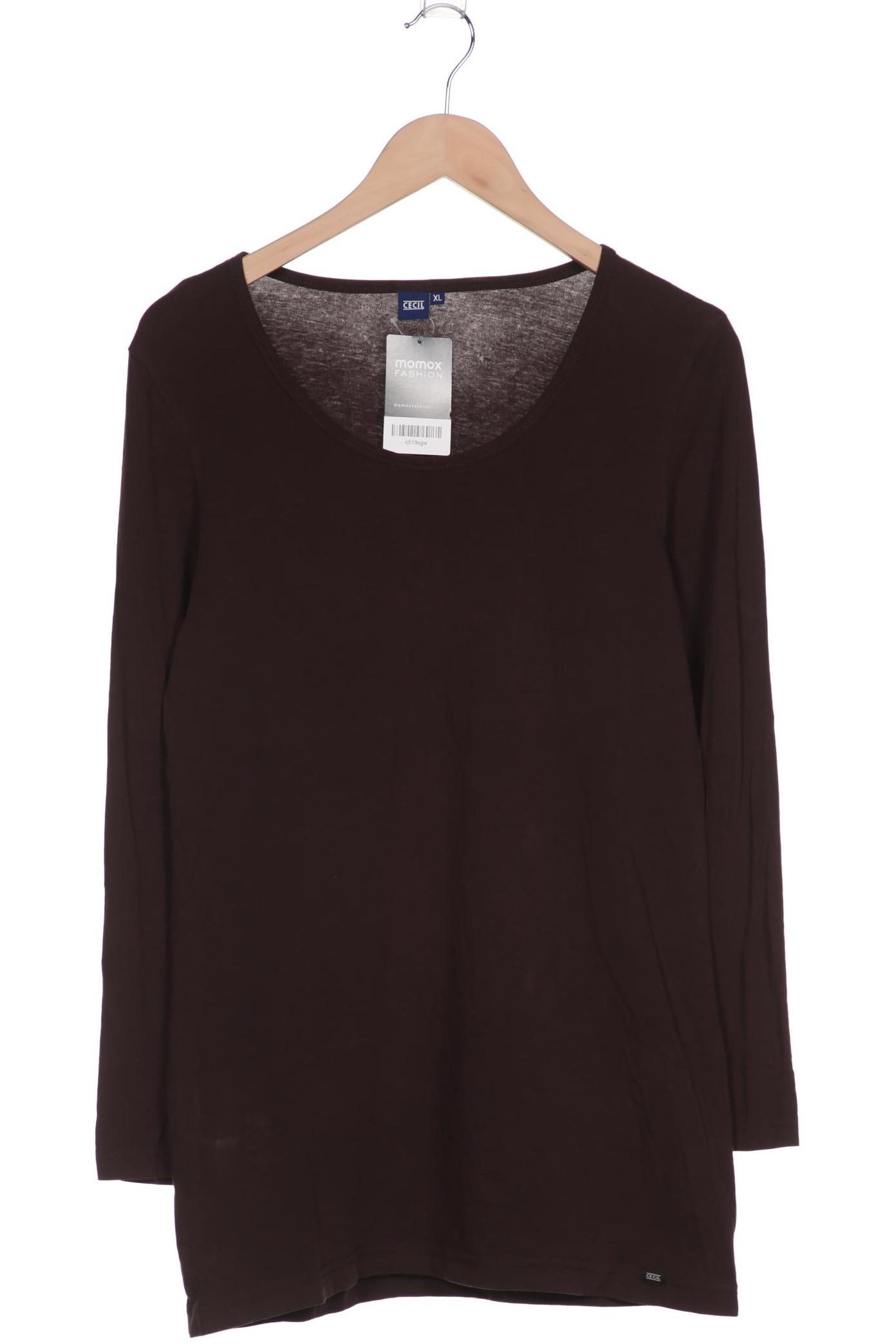 

CECIL Damen Langarmshirt, braun