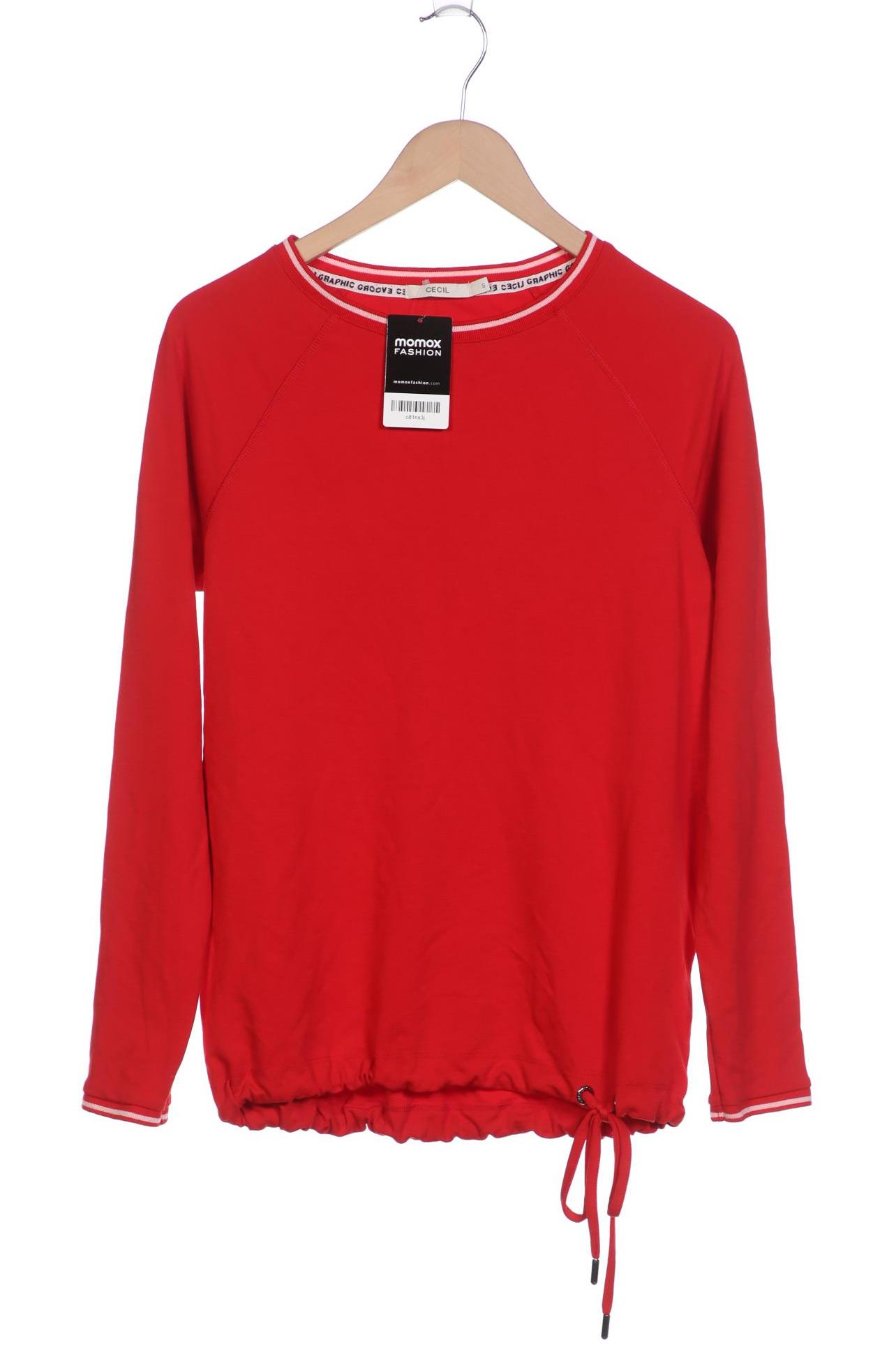 

CECIL Damen Langarmshirt, rot