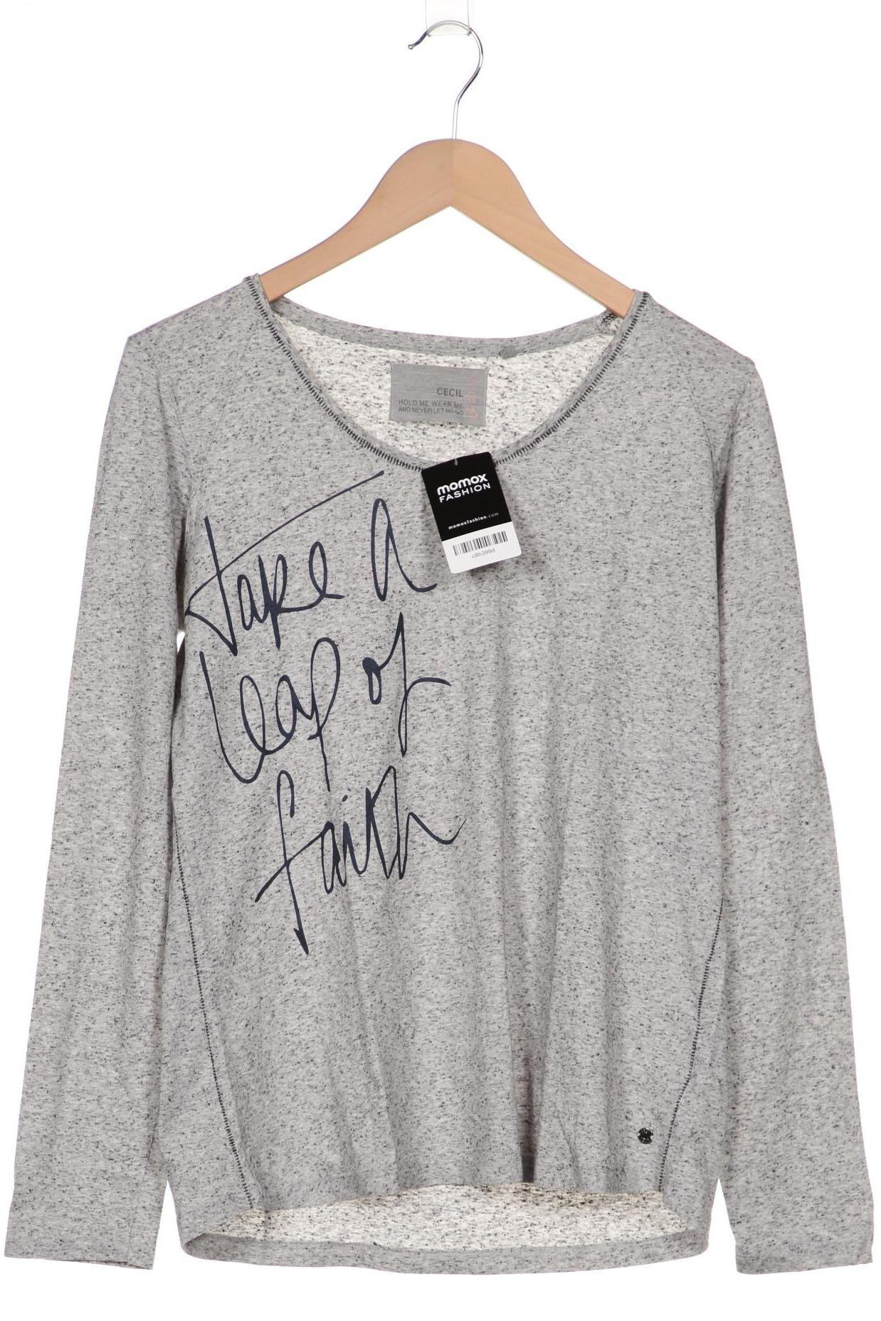 

CECIL Damen Langarmshirt, grau