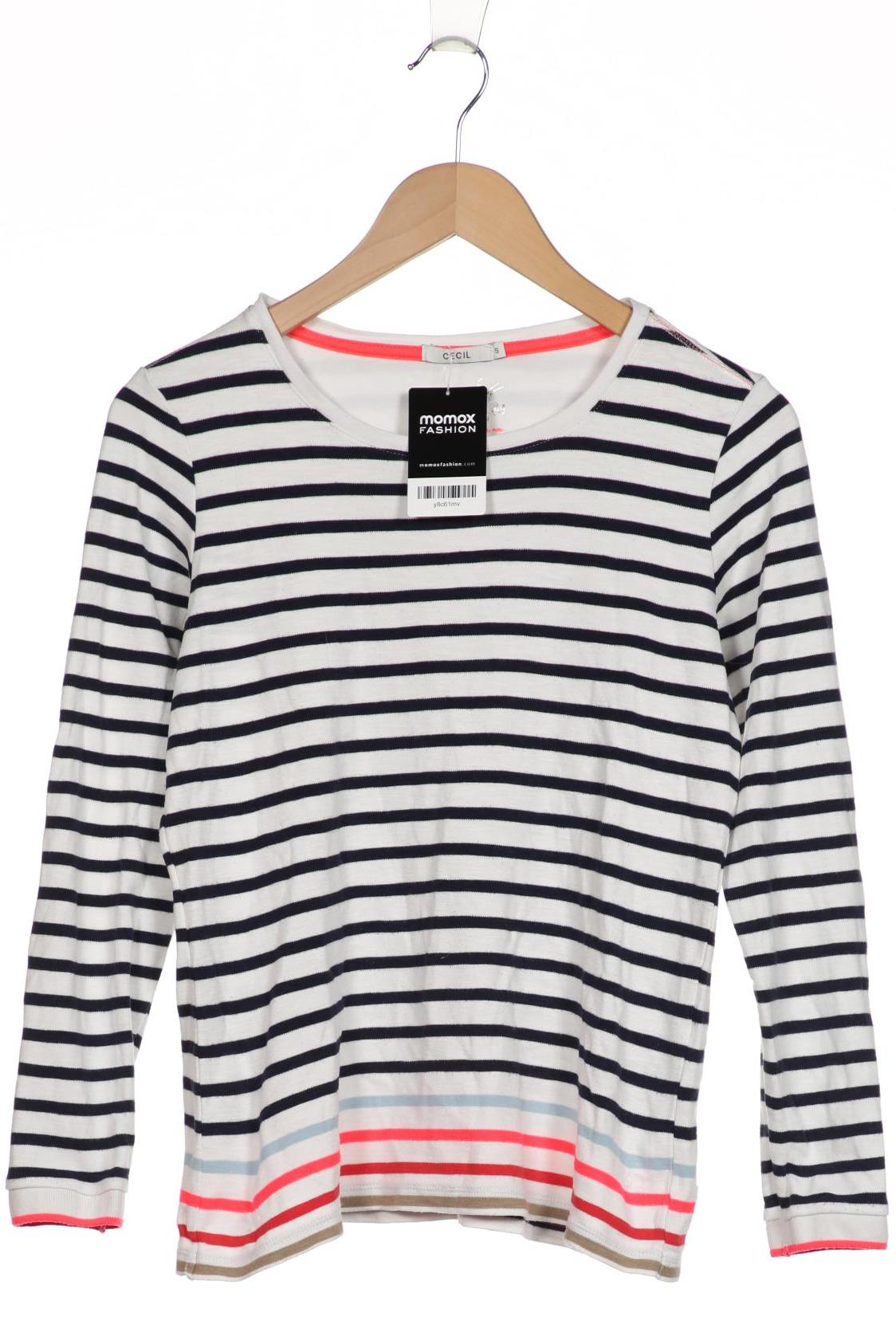 

CECIL Damen Langarmshirt, weiß