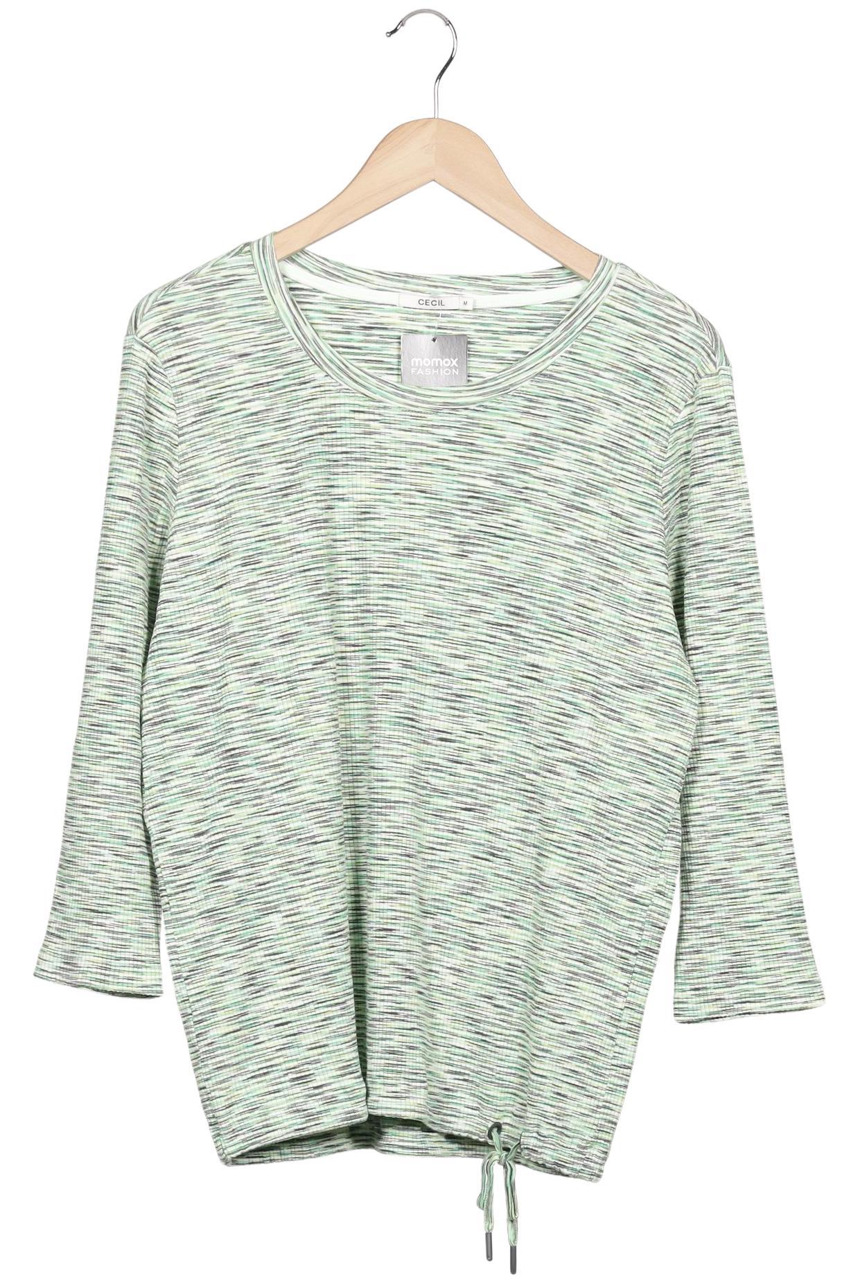 

Cecil Damen Langarmshirt, grün, Gr. 38