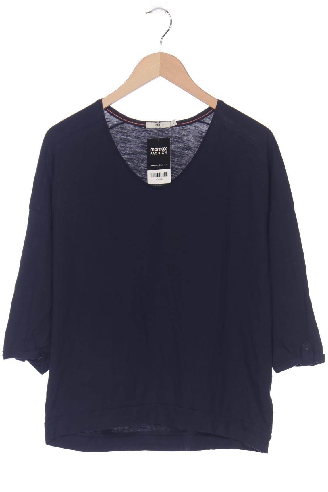 

Cecil Damen Langarmshirt, marineblau, Gr. 42