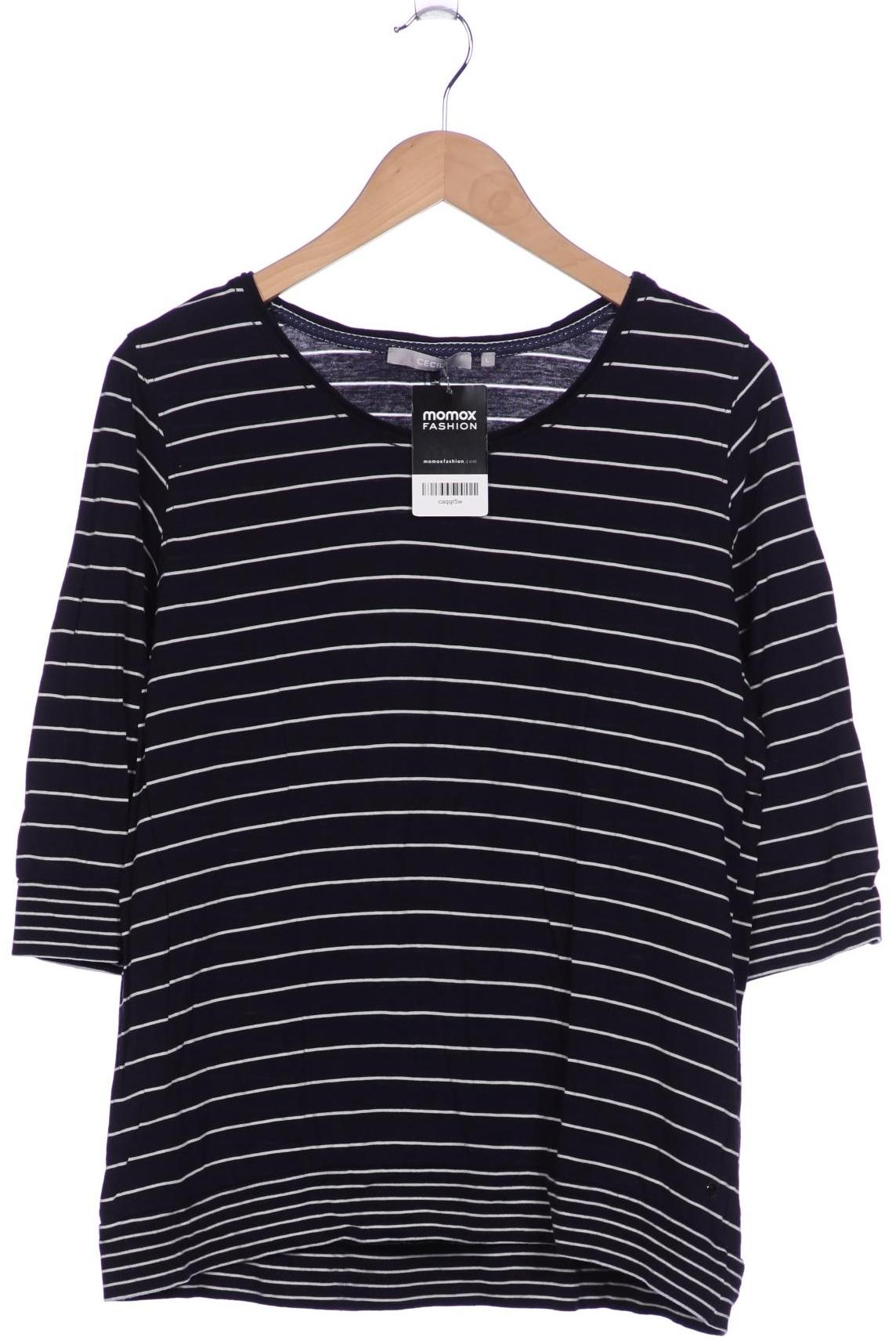 

Cecil Damen Langarmshirt, marineblau, Gr. 42