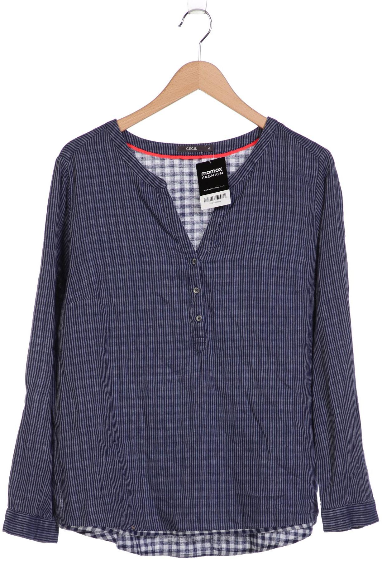 

Cecil Damen Langarmshirt, marineblau, Gr. 44