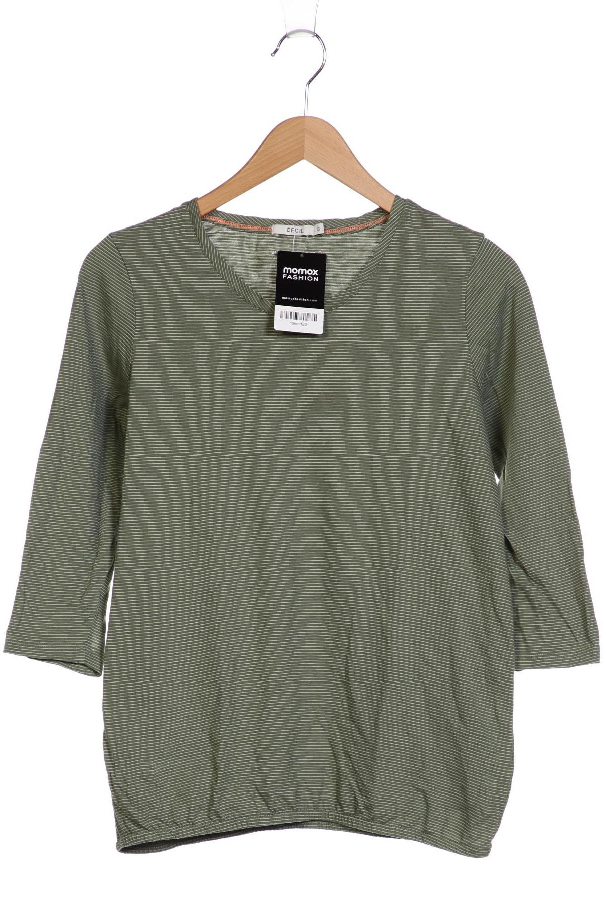 

Cecil Damen Langarmshirt, grün, Gr. 36