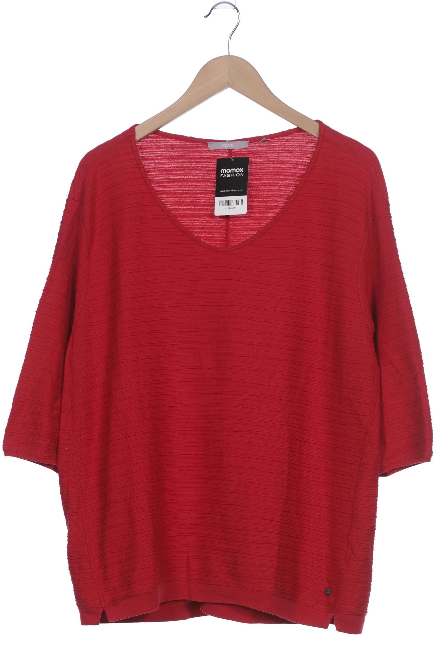 

Cecil Damen Langarmshirt, rot, Gr. 44