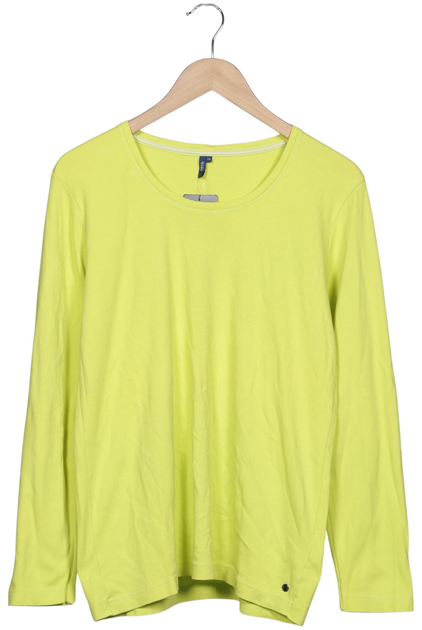 

Cecil Damen Langarmshirt, neon, Gr. 46