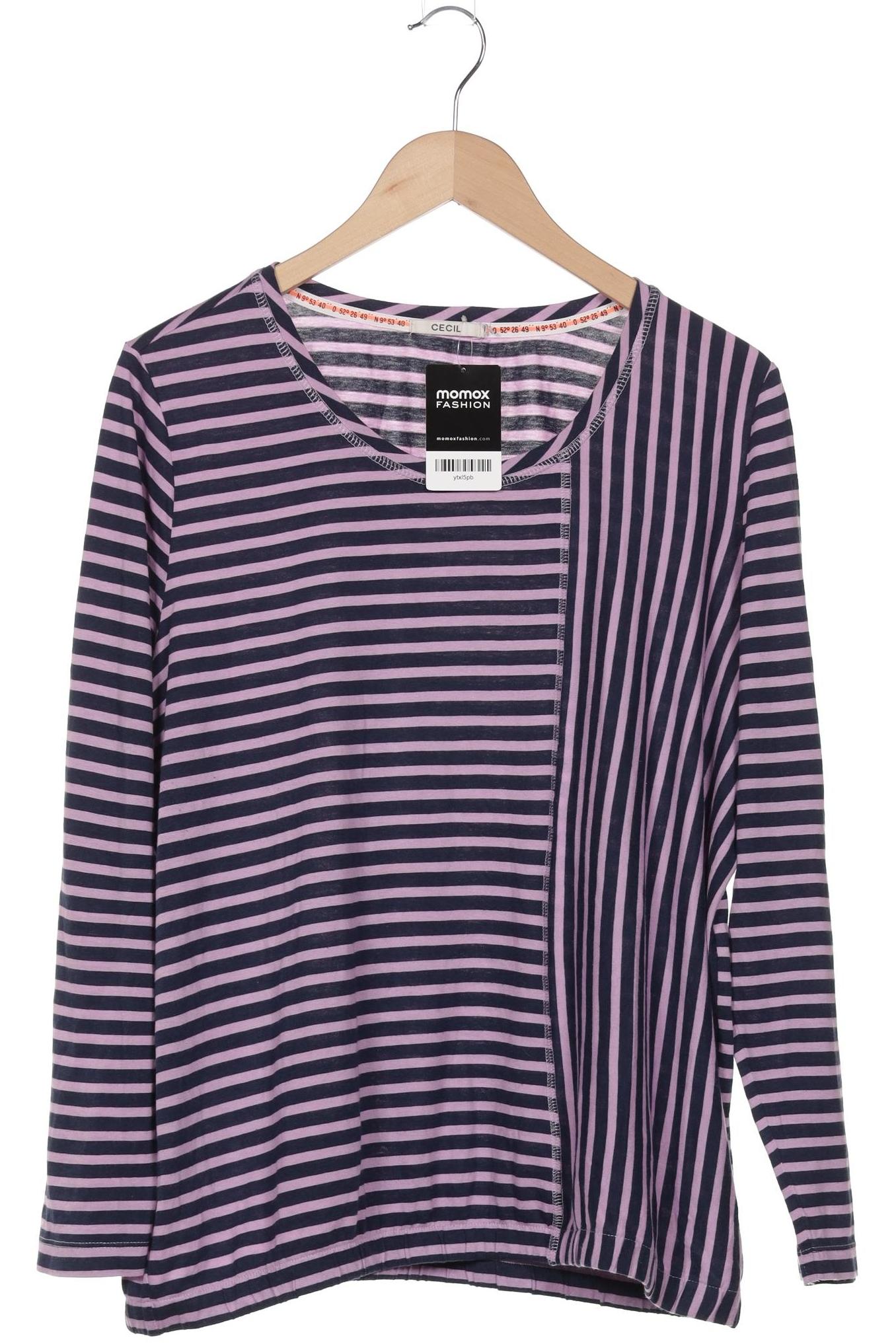 

Cecil Damen Langarmshirt, marineblau, Gr. 46