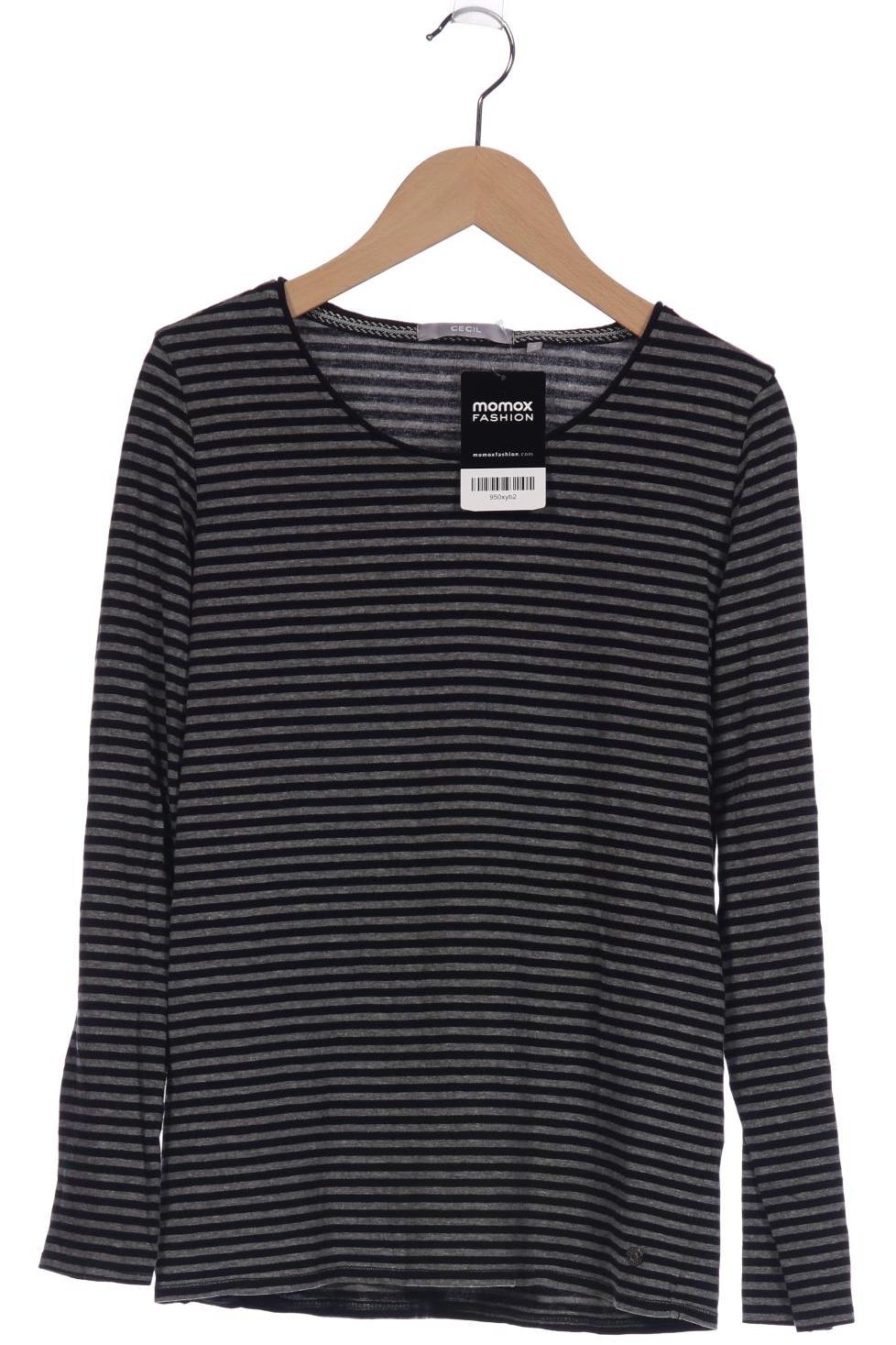 

Cecil Damen Langarmshirt, schwarz, Gr. 36