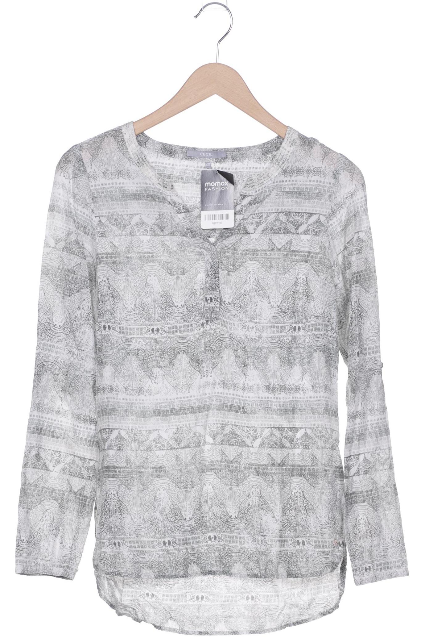 

Cecil Damen Langarmshirt, grün, Gr. 34