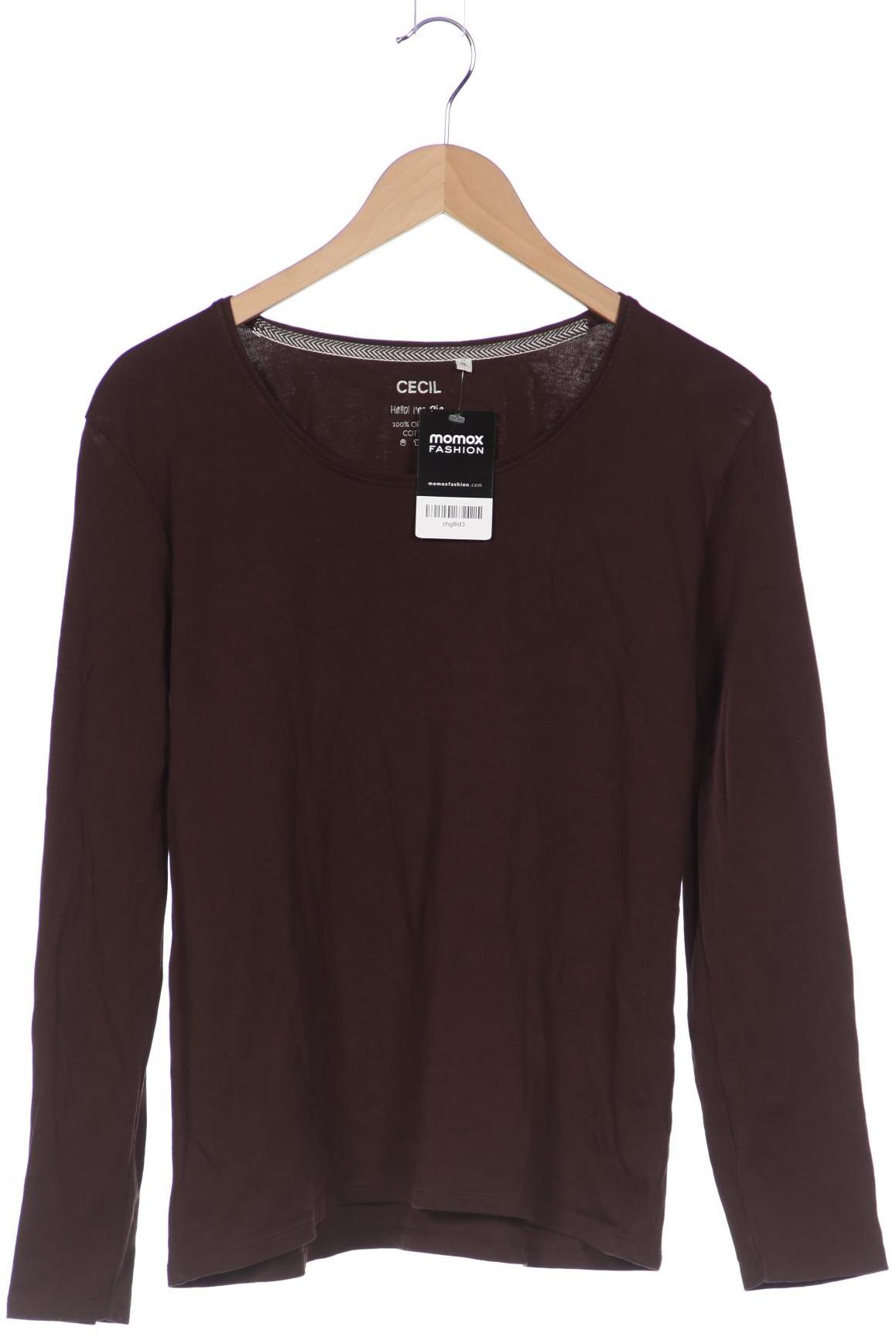 

CECIL Damen Langarmshirt, braun