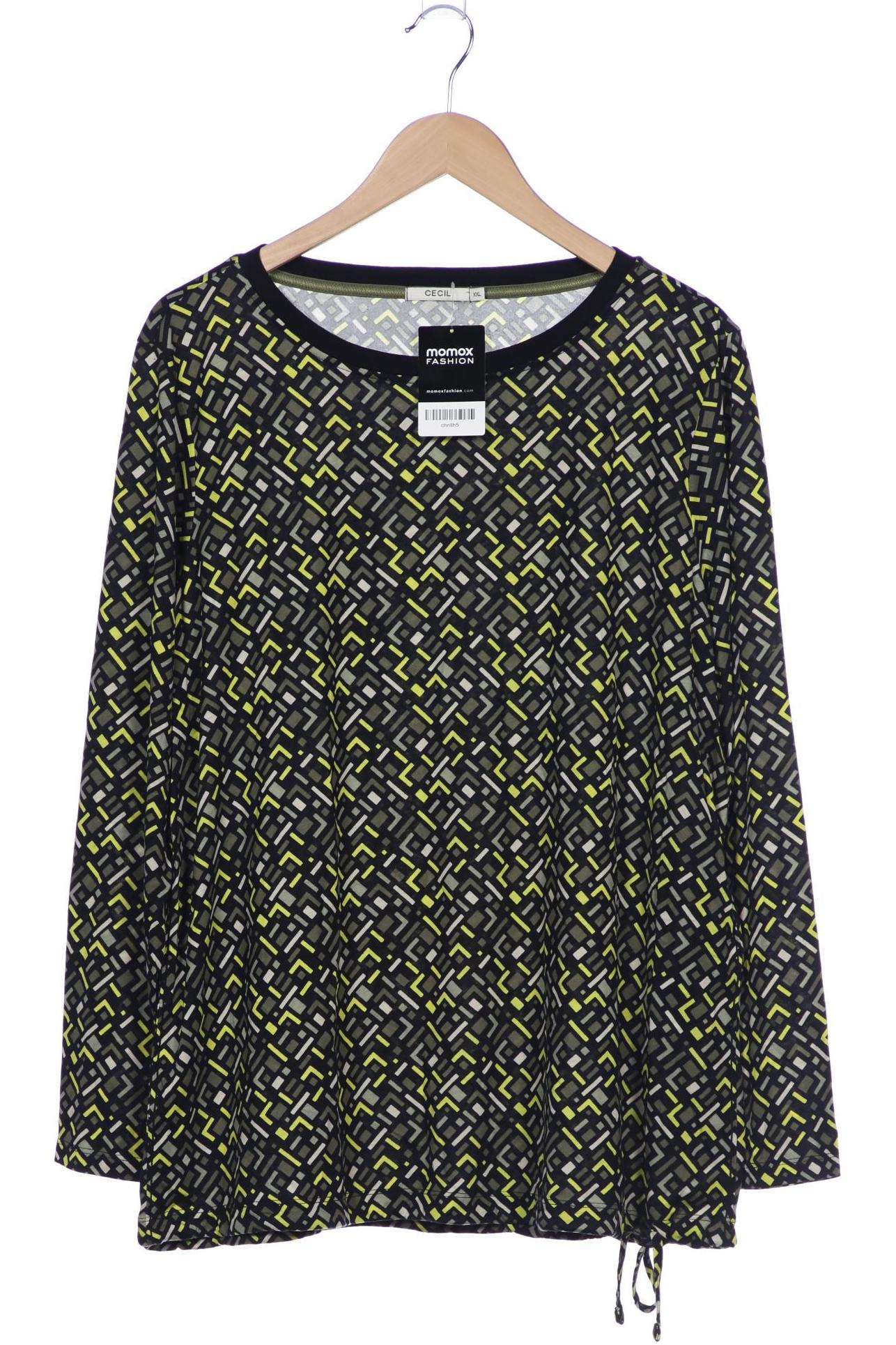 

Cecil Damen Langarmshirt, grün, Gr. 46
