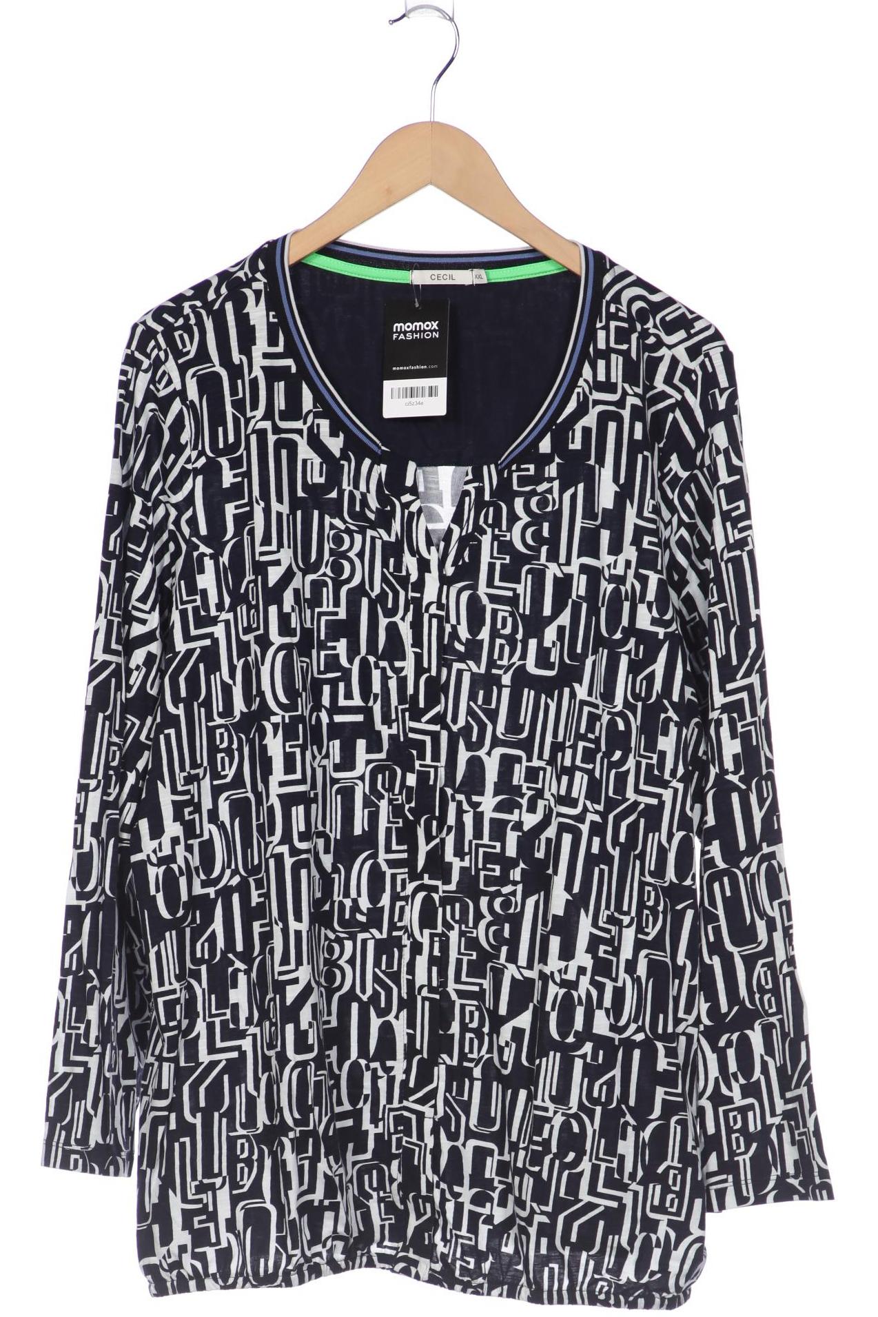 

CECIL Damen Langarmshirt, marineblau