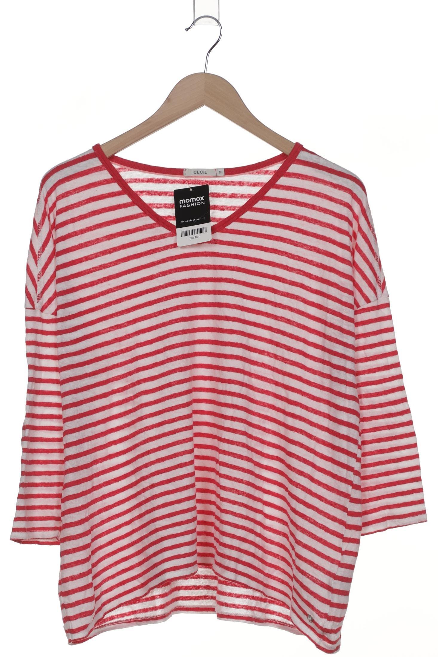 

Cecil Damen Langarmshirt, rot, Gr. 44
