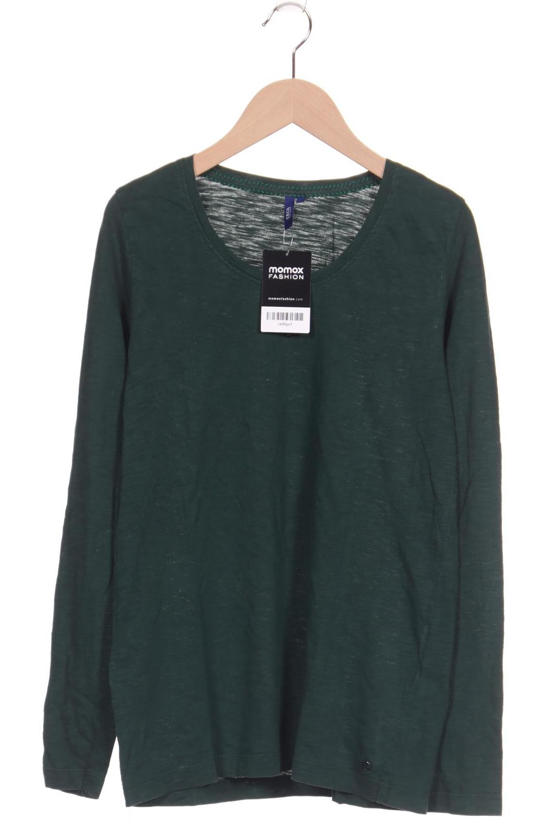 

CECIL Damen Langarmshirt, grün