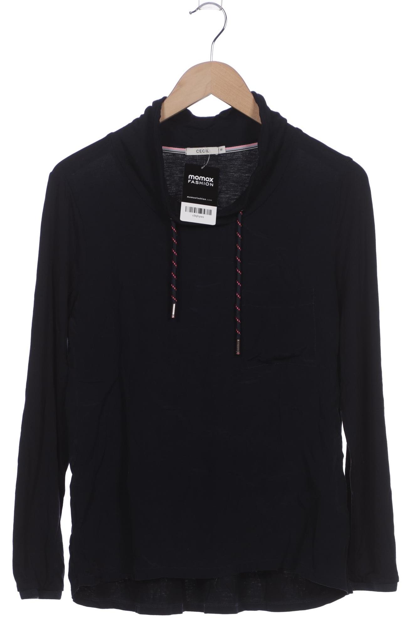 

Cecil Damen Langarmshirt, marineblau, Gr. 38