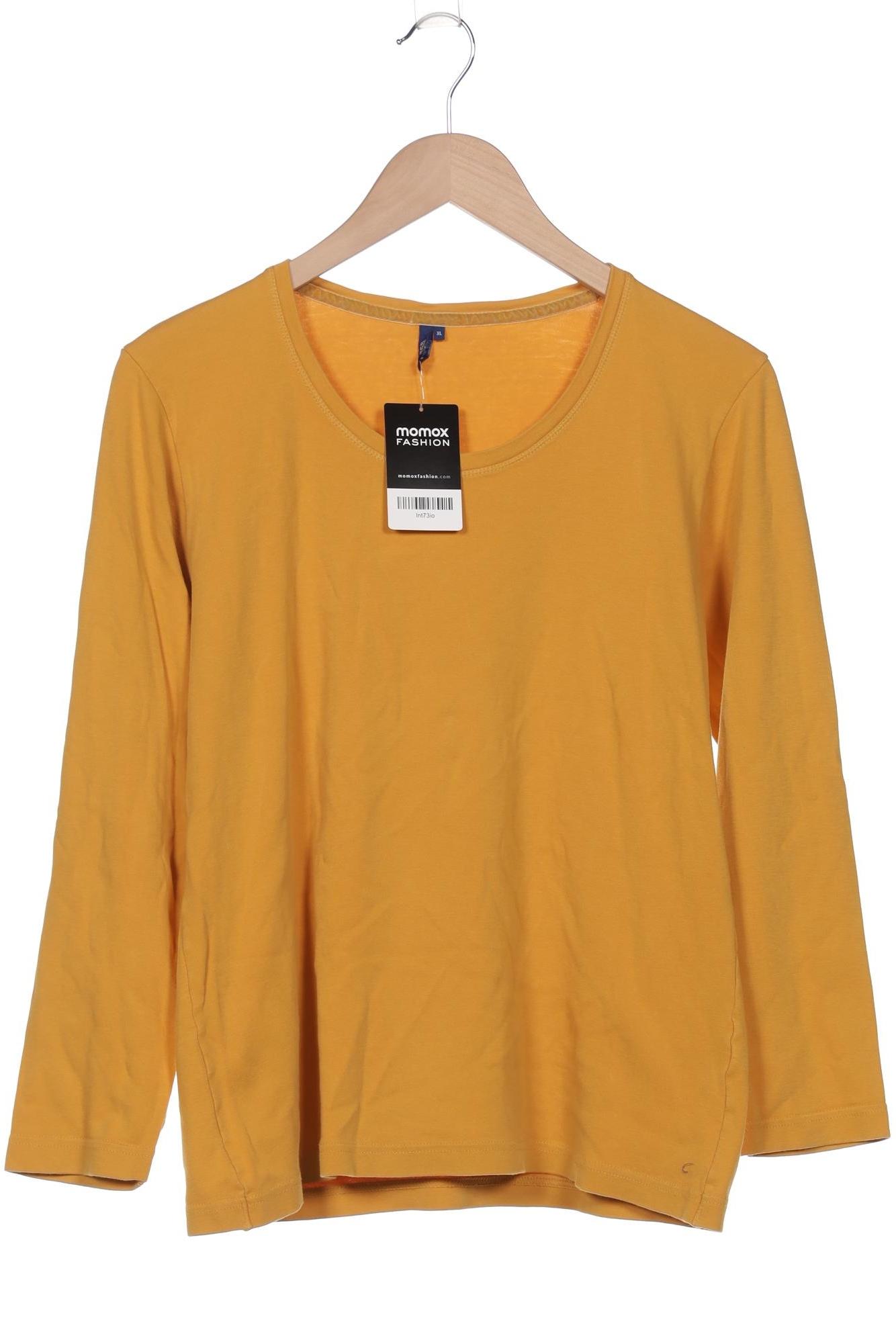 

Cecil Damen Langarmshirt, gelb, Gr. 44