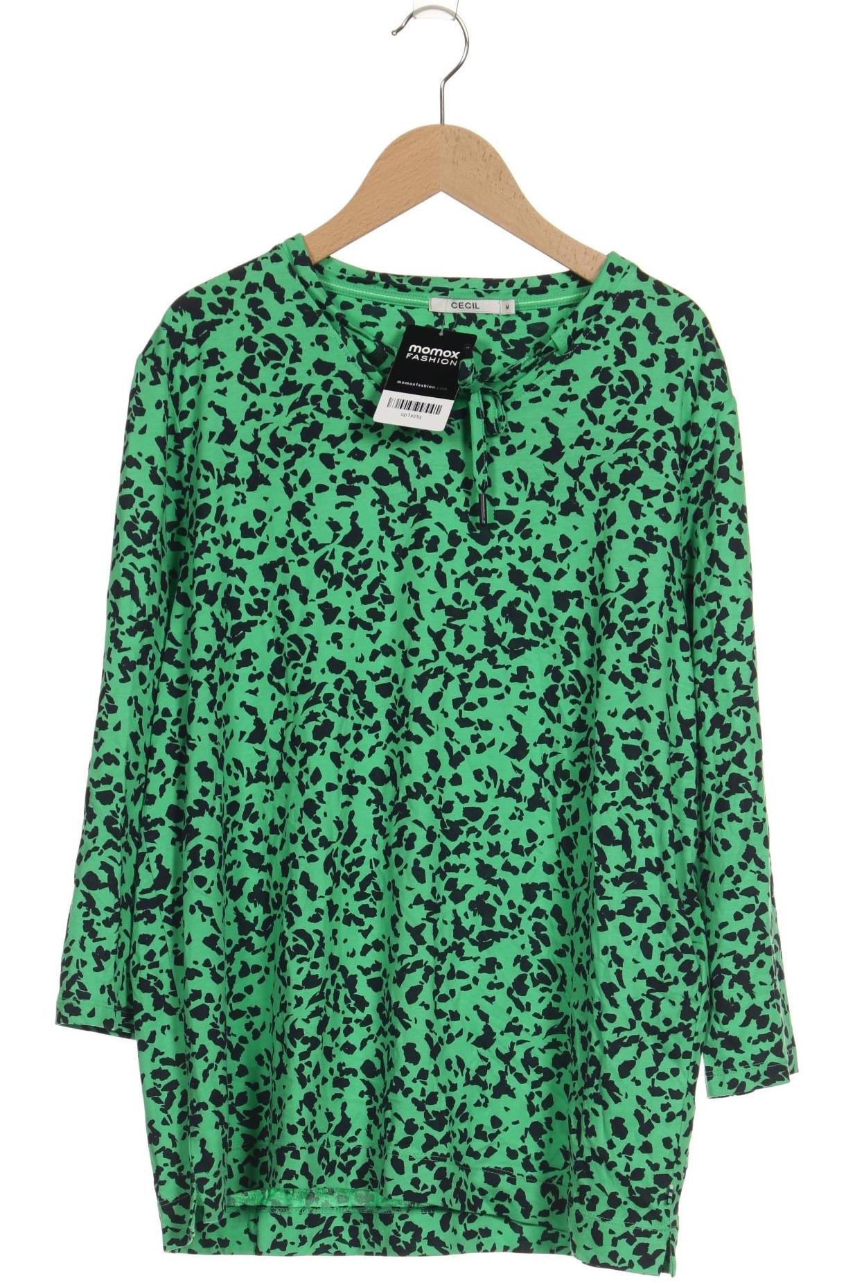 

Cecil Damen Langarmshirt, grün, Gr. 38